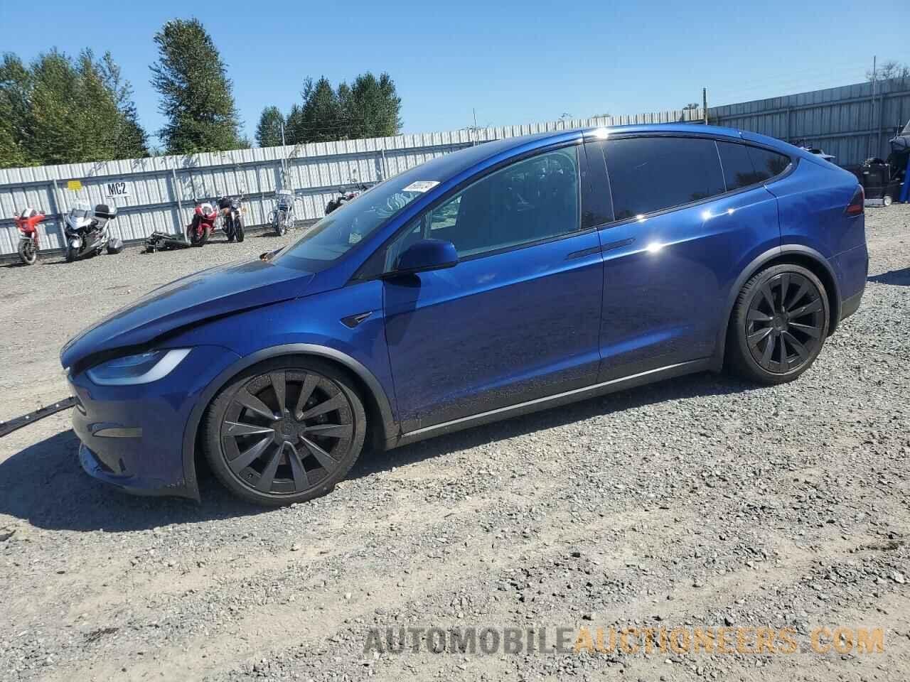 7SAXCAE57NF362631 TESLA MODEL X 2022