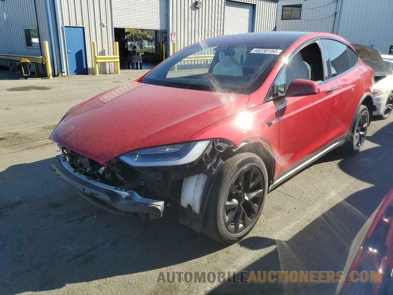 7SAXCAE58NF340878 TESLA MODEL X 2022