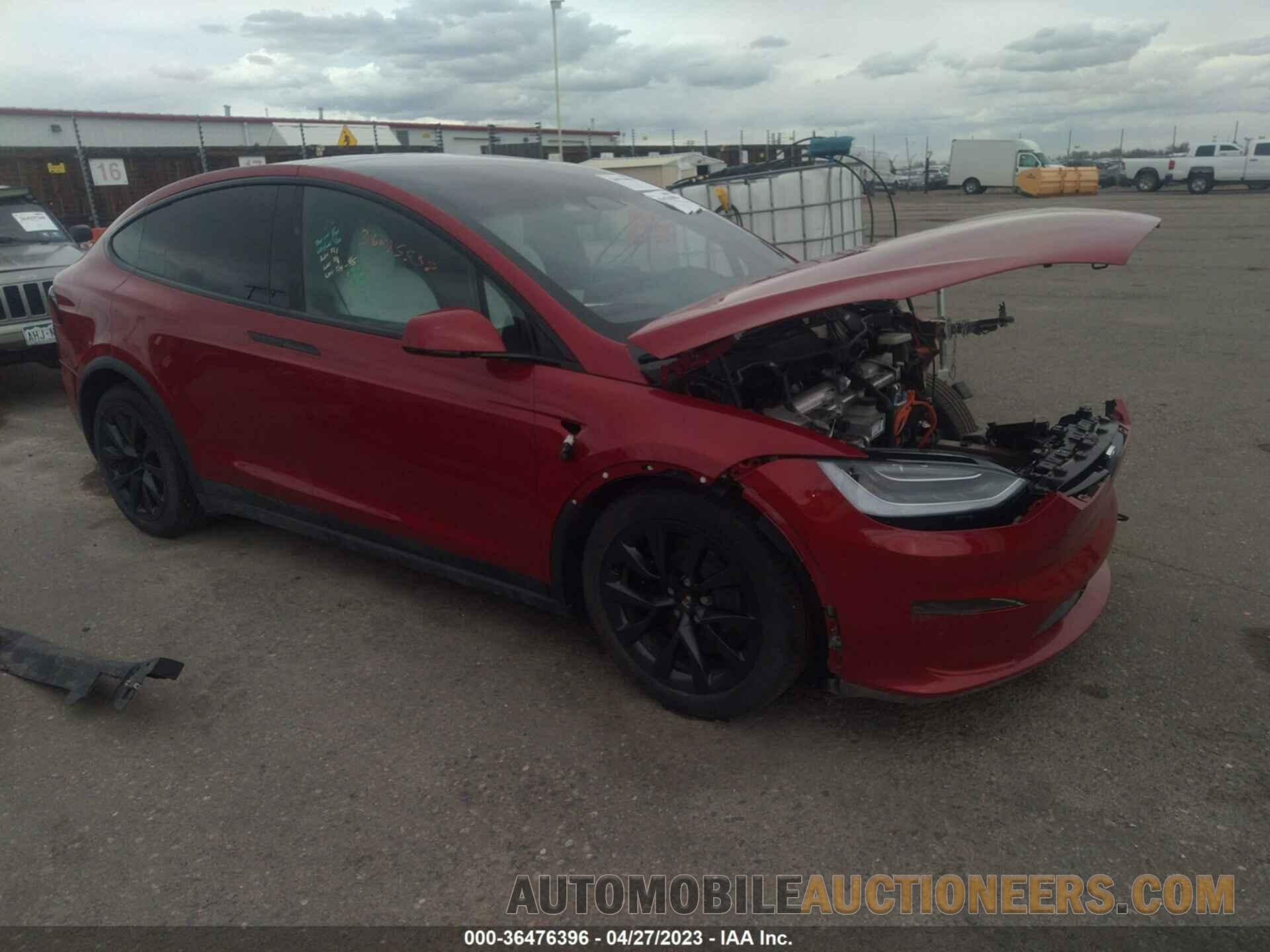 7SAXCAE59NF360878 TESLA MODEL X 2022