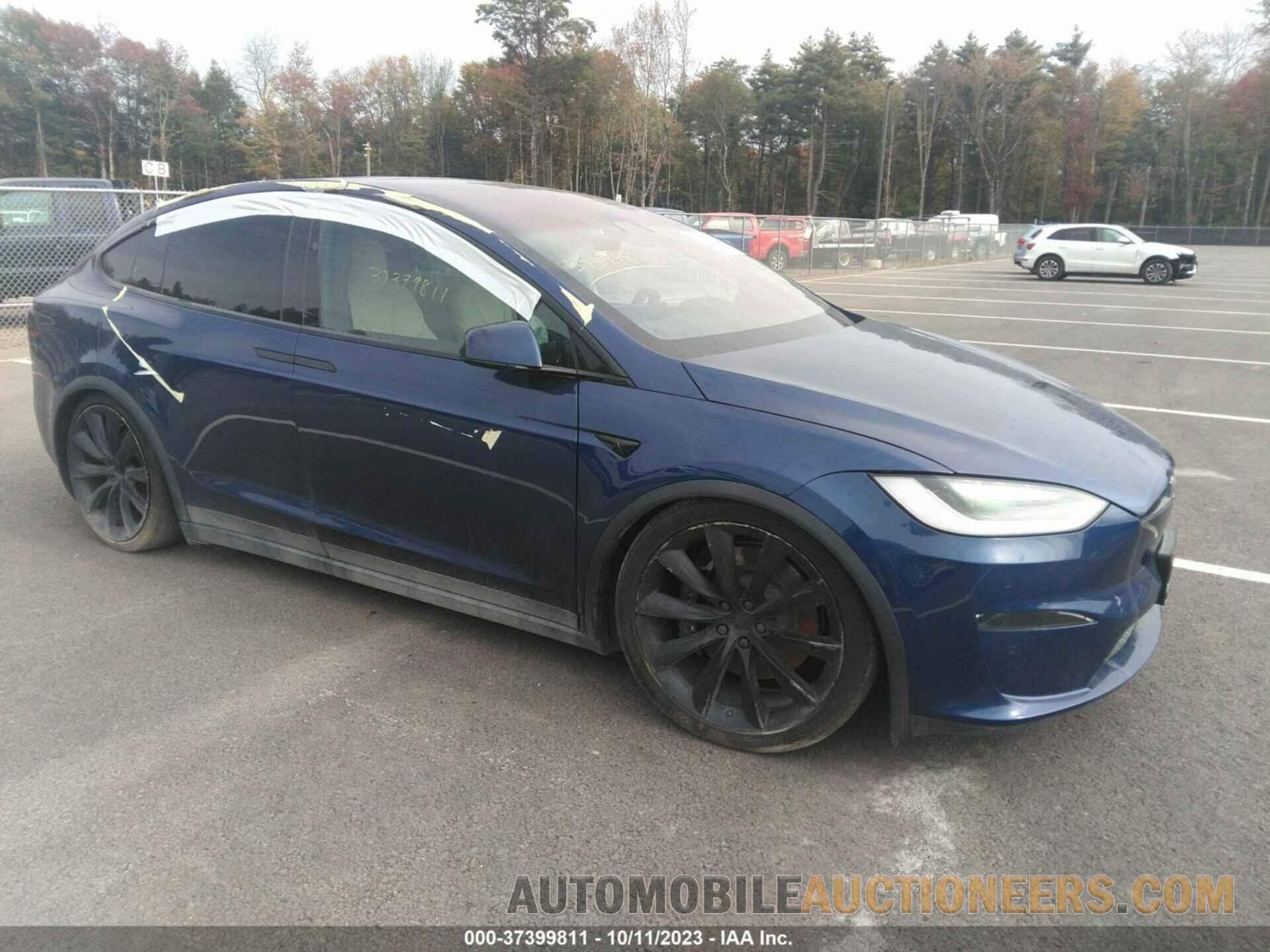 7SAXCAE5XNF346486 TESLA MODEL X 2022