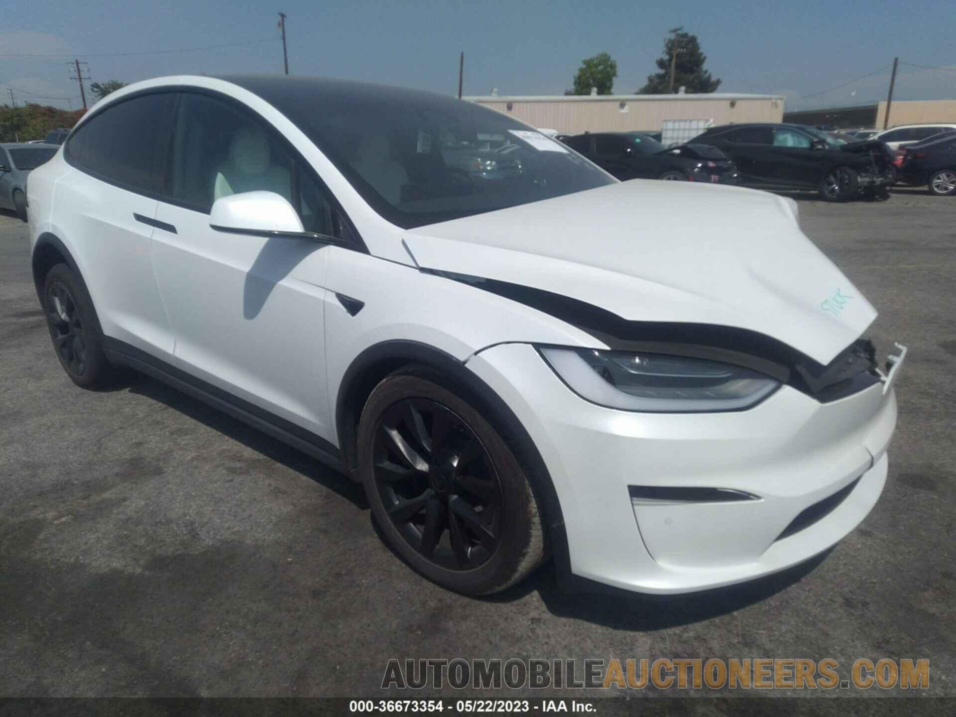 7SAXCAE5XNF362476 TESLA MODEL X 2022