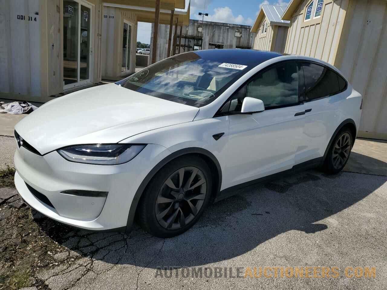 7SAXCBE50NF326981 TESLA MODEL X 2022