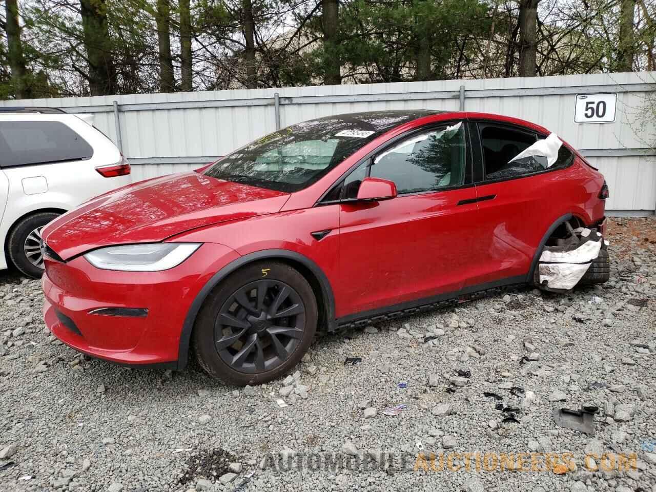 7SAXCBE50NF355123 TESLA MODEL X 2022