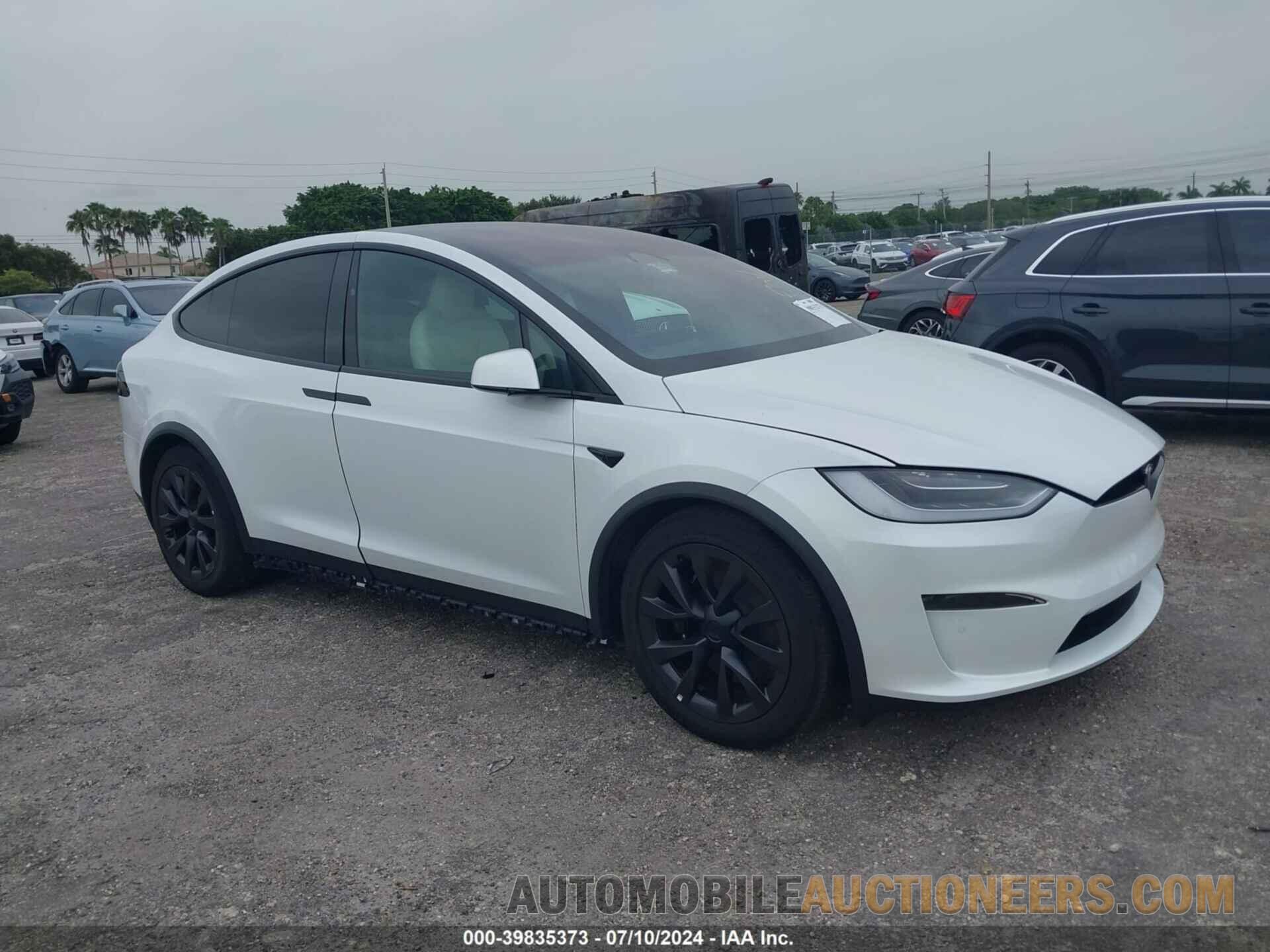 7SAXCBE50NF357227 TESLA MODEL X 2022