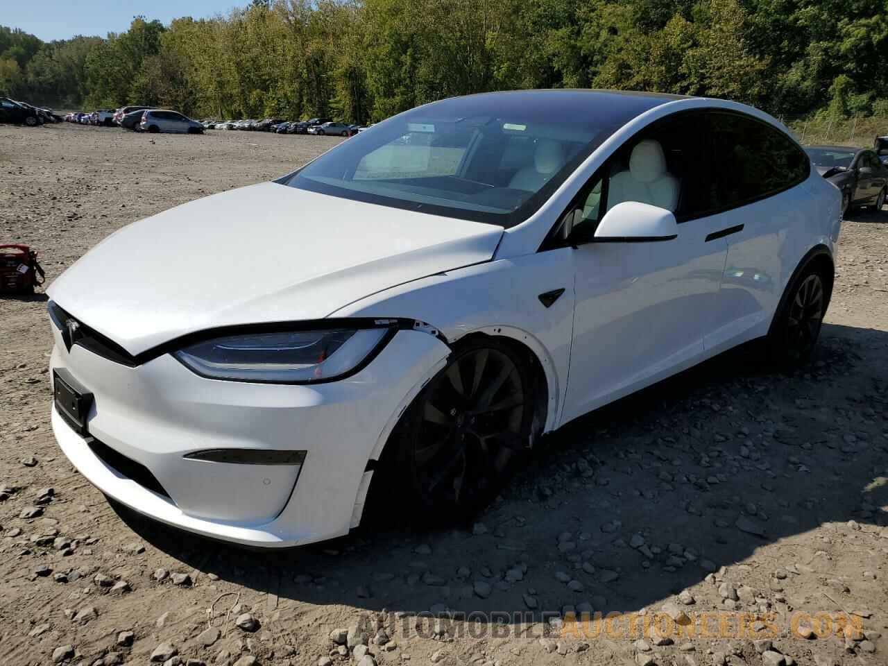 7SAXCBE50NF358877 TESLA MODEL X 2022