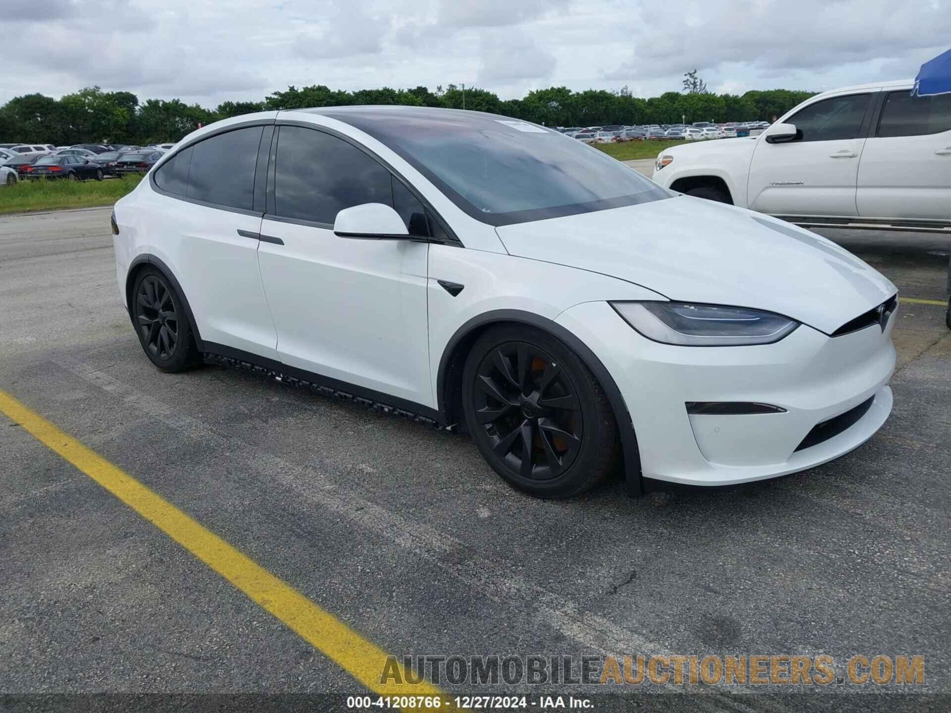 7SAXCBE50NF359642 TESLA MODEL X 2022