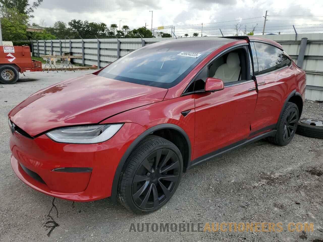 7SAXCBE51NF332126 TESLA MODEL X 2022