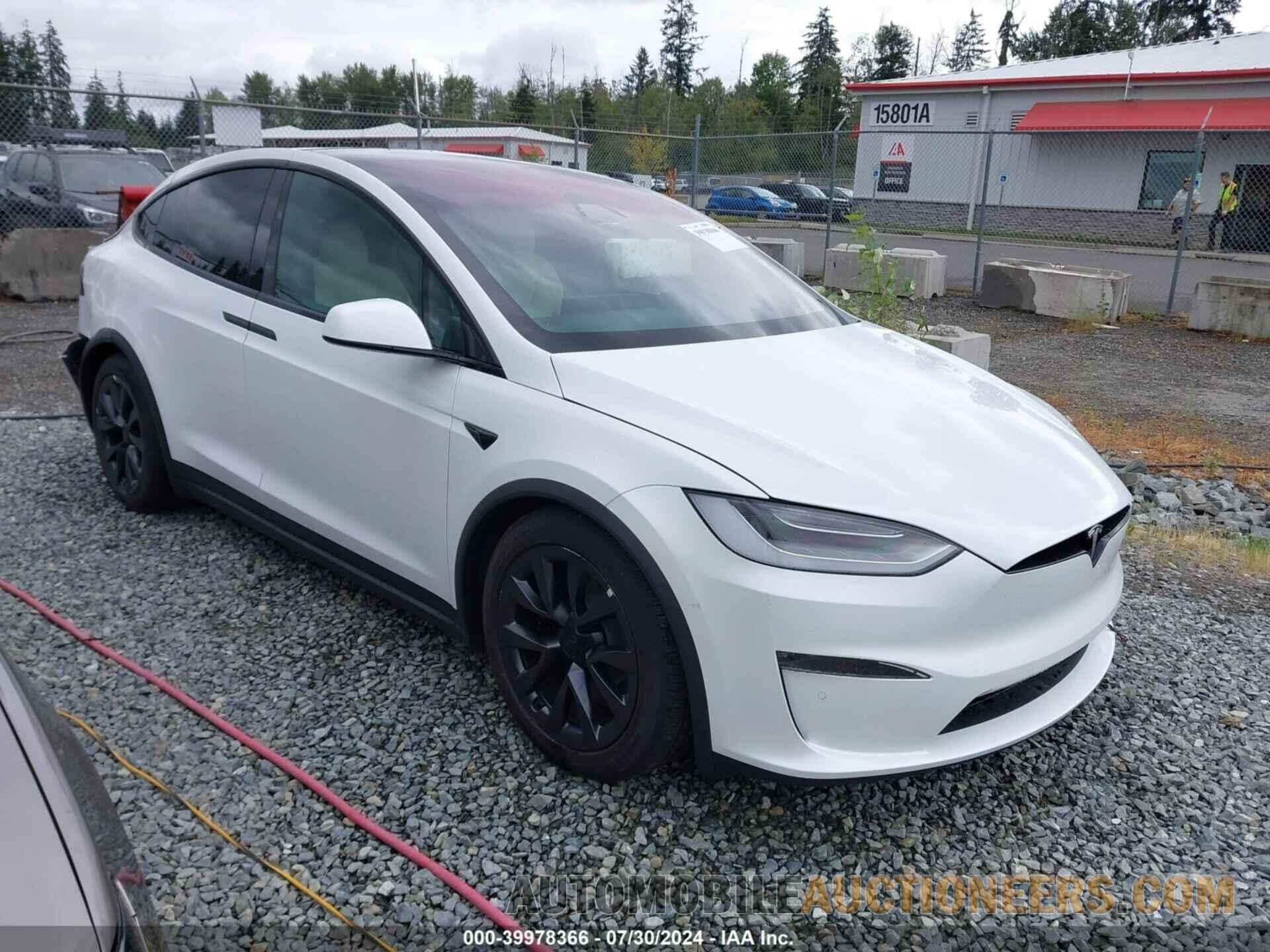 7SAXCBE51NF332935 TESLA MODEL X 2022