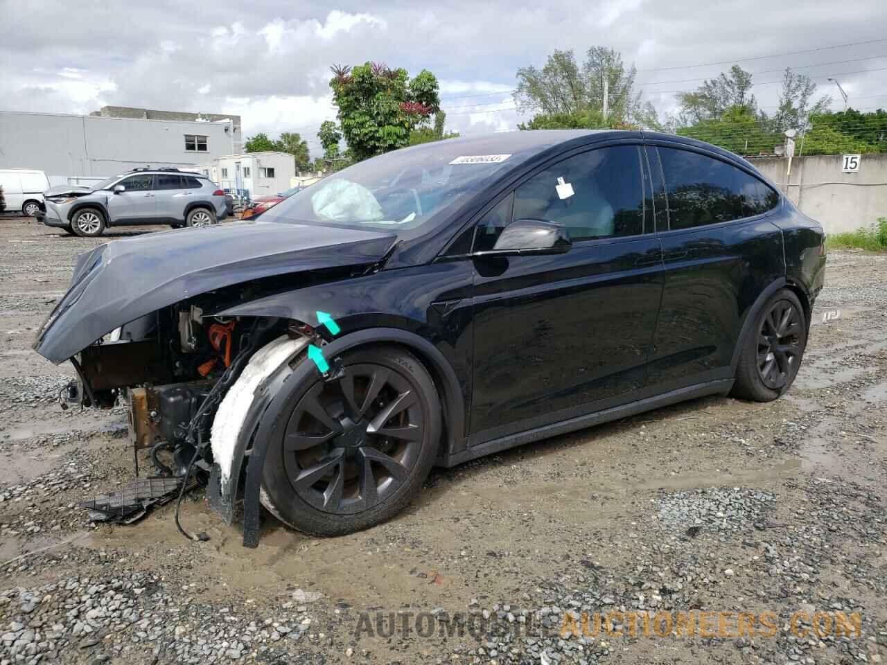 7SAXCBE52NF328523 TESLA MODEL X 2022