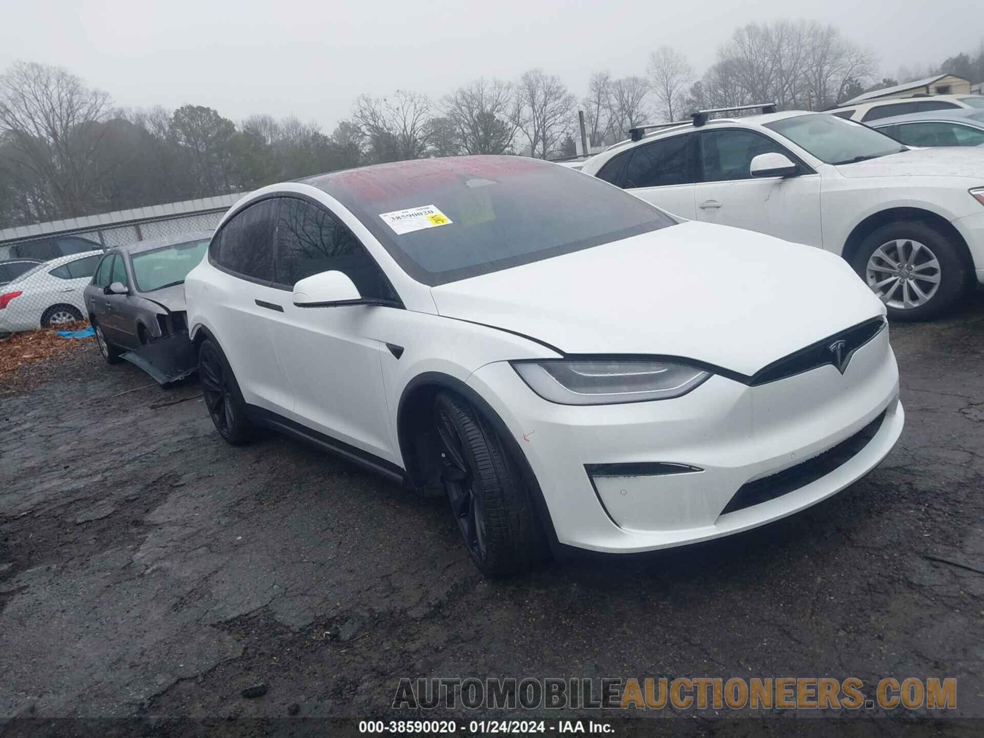 7SAXCBE52NF329865 TESLA MODEL X 2022