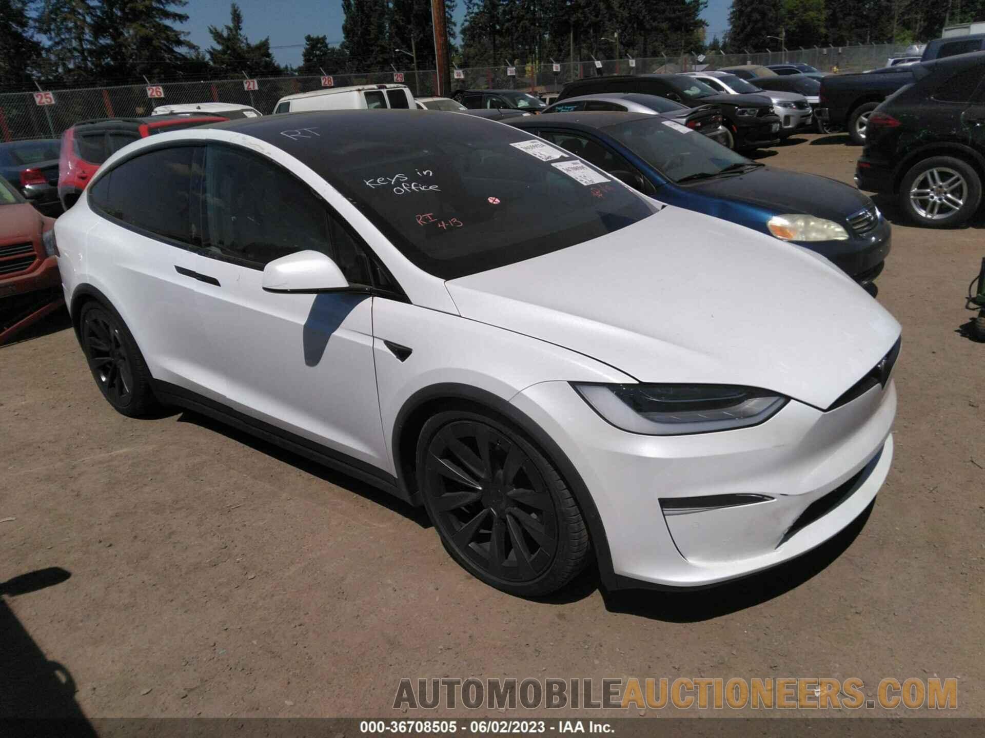 7SAXCBE52NF344429 TESLA MODEL X 2022