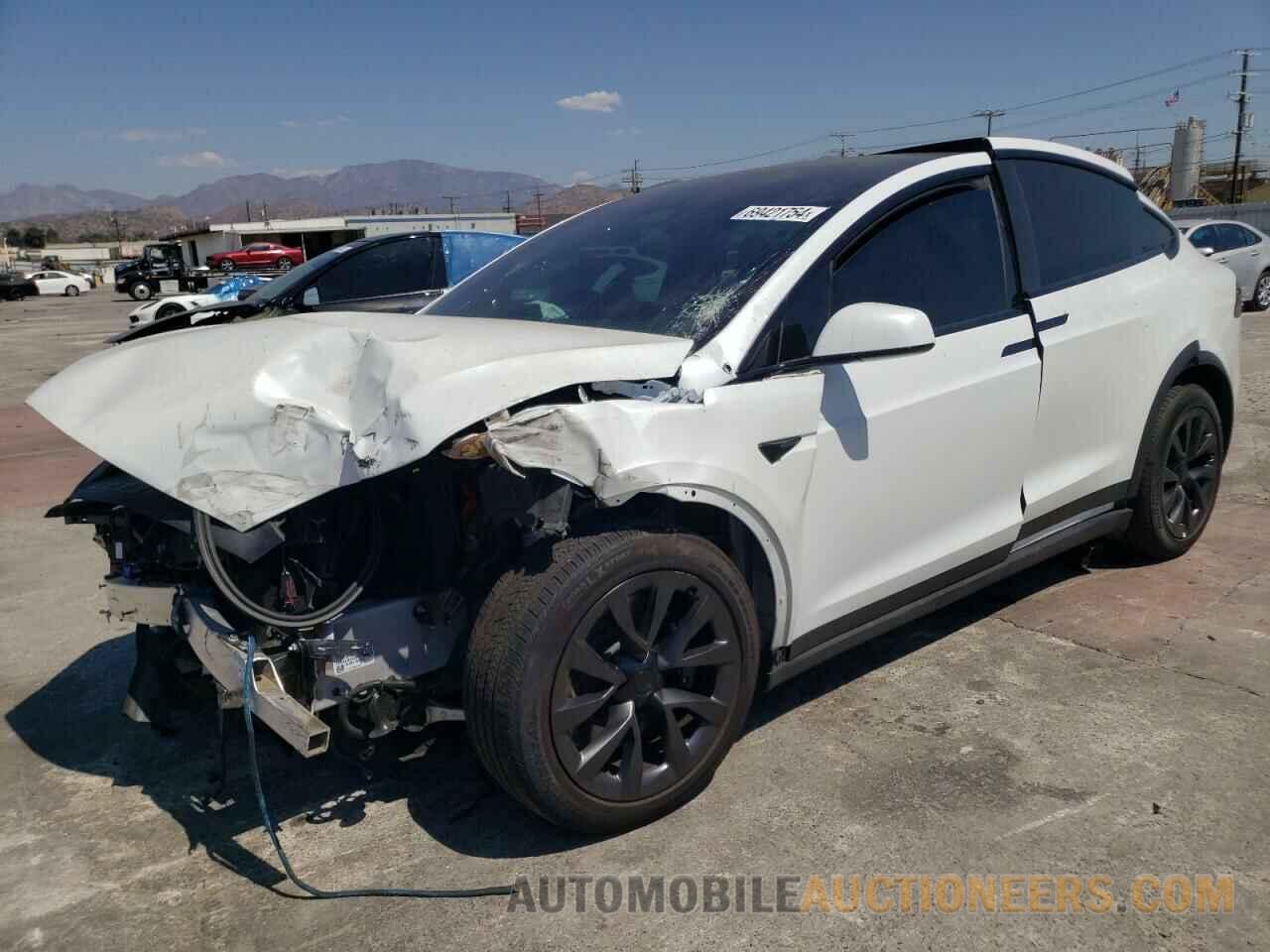 7SAXCBE52NF349503 TESLA MODEL X 2022