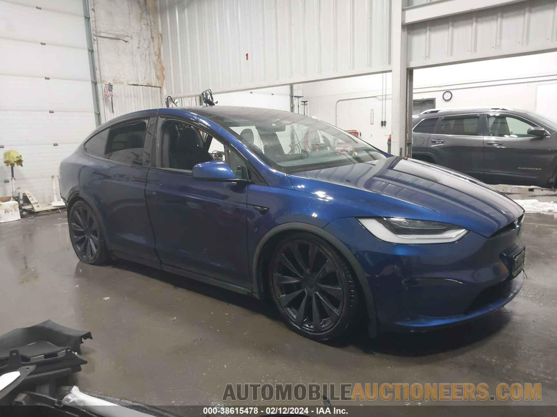 7SAXCBE53NF328384 TESLA MODEL X 2022