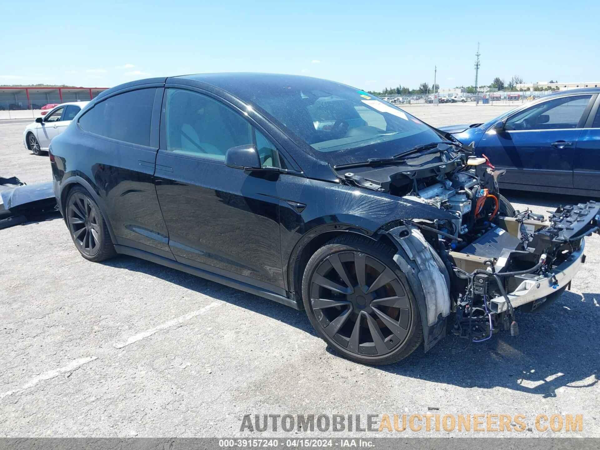 7SAXCBE54NF351852 TESLA MODEL X 2022