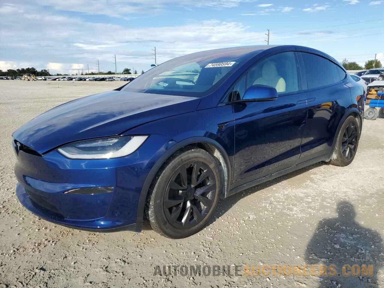 7SAXCBE55NF334770 TESLA MODEL X 2022