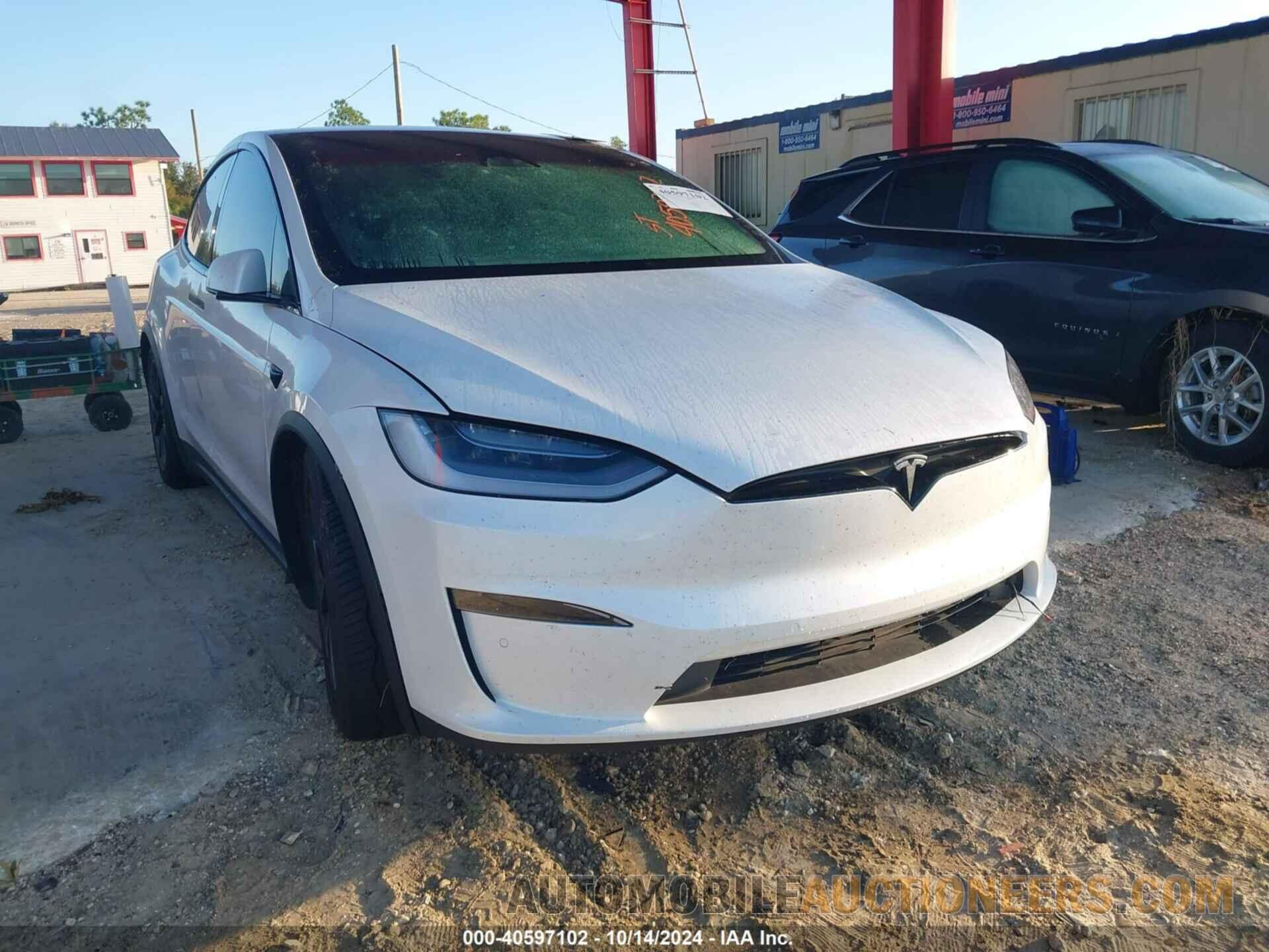 7SAXCBE55NF360768 TESLA MODEL X 2022