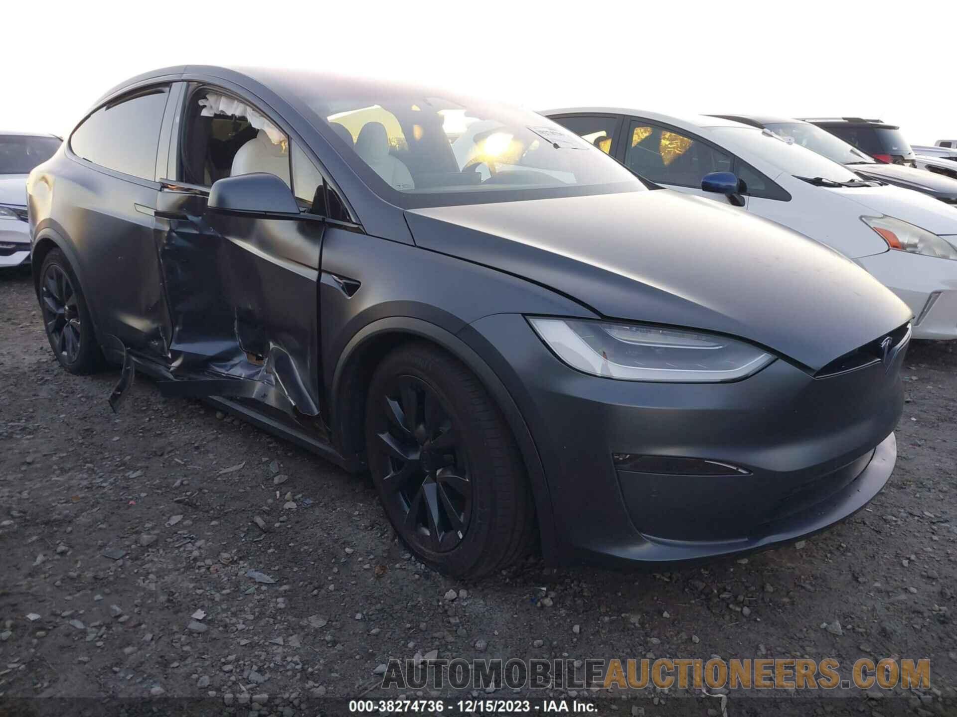 7SAXCBE55NF364724 TESLA MODEL X 2022