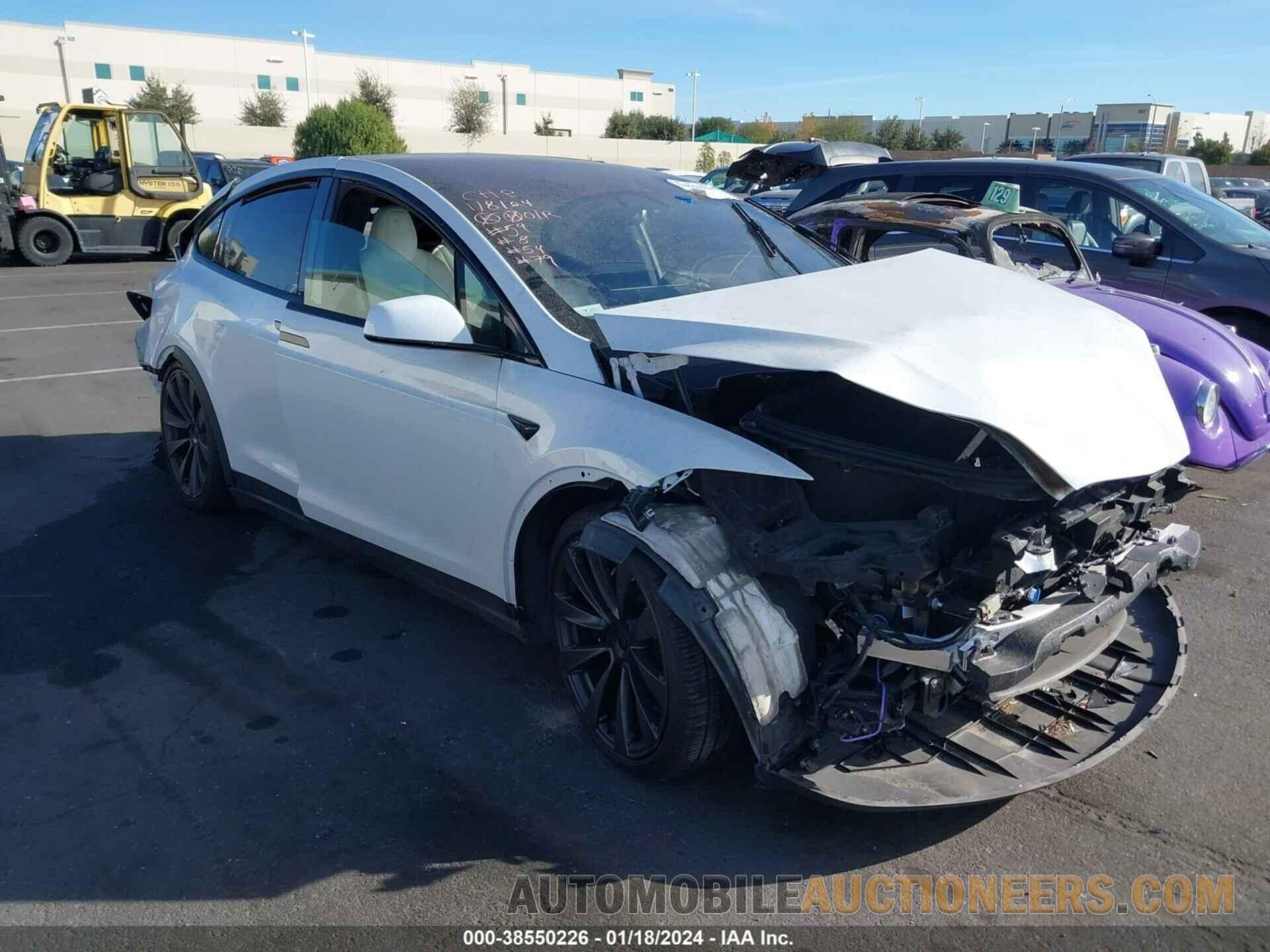 7SAXCBE56NF335653 TESLA MODEL X 2022