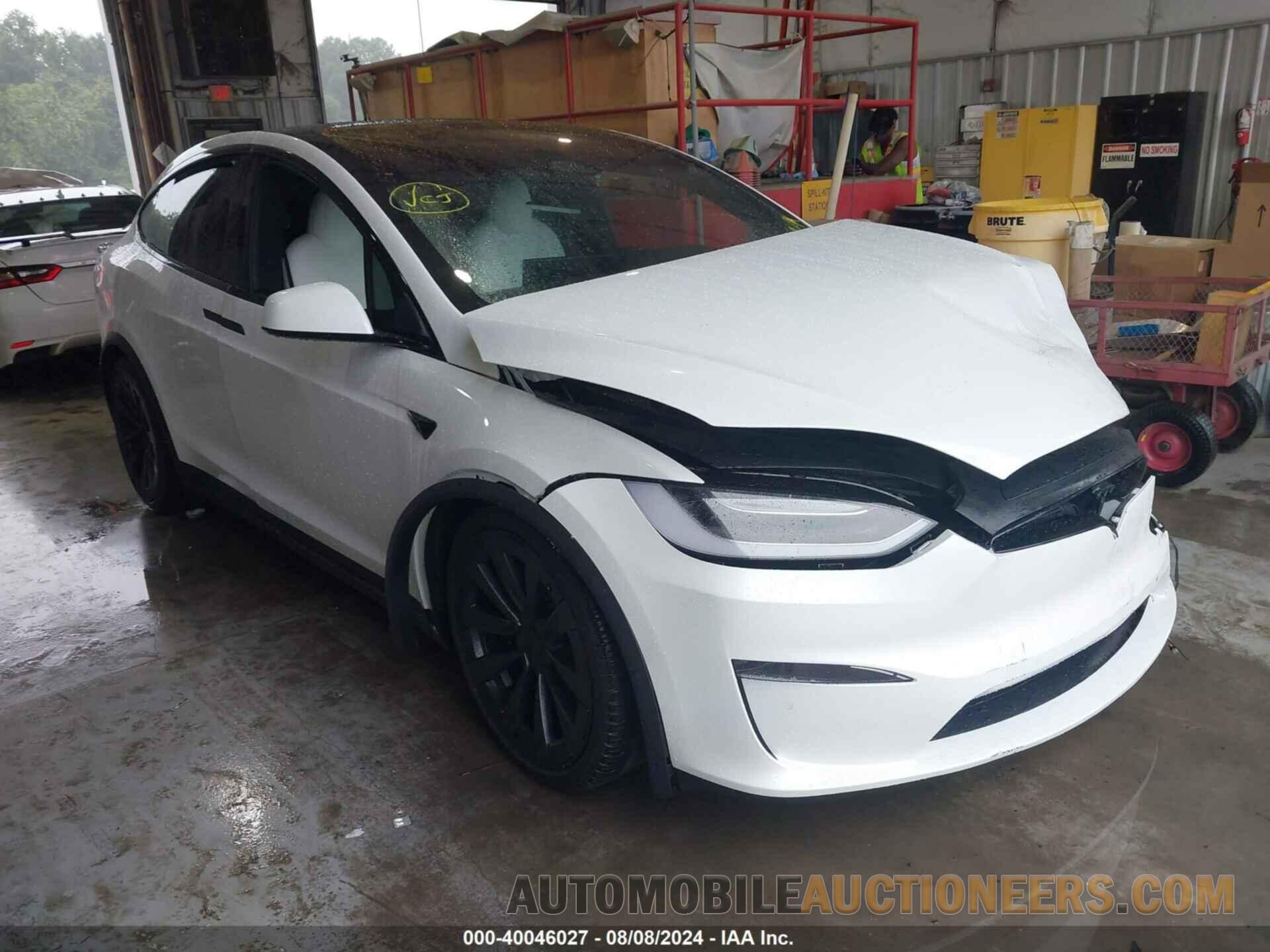 7SAXCBE56NF360178 TESLA MODEL X 2022