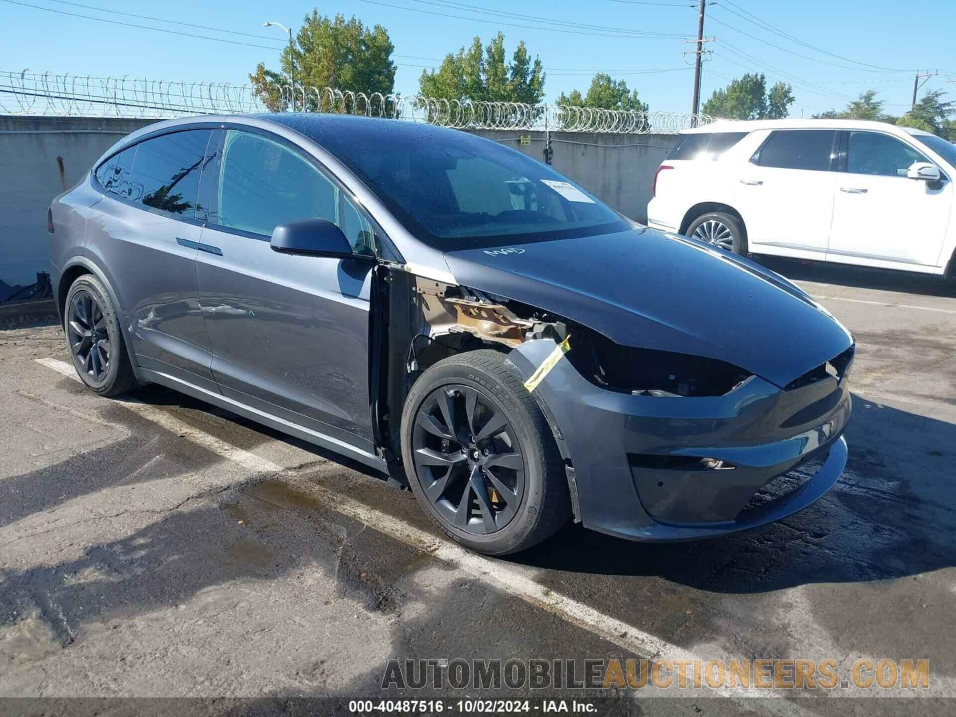 7SAXCBE56NF360942 TESLA MODEL X 2022