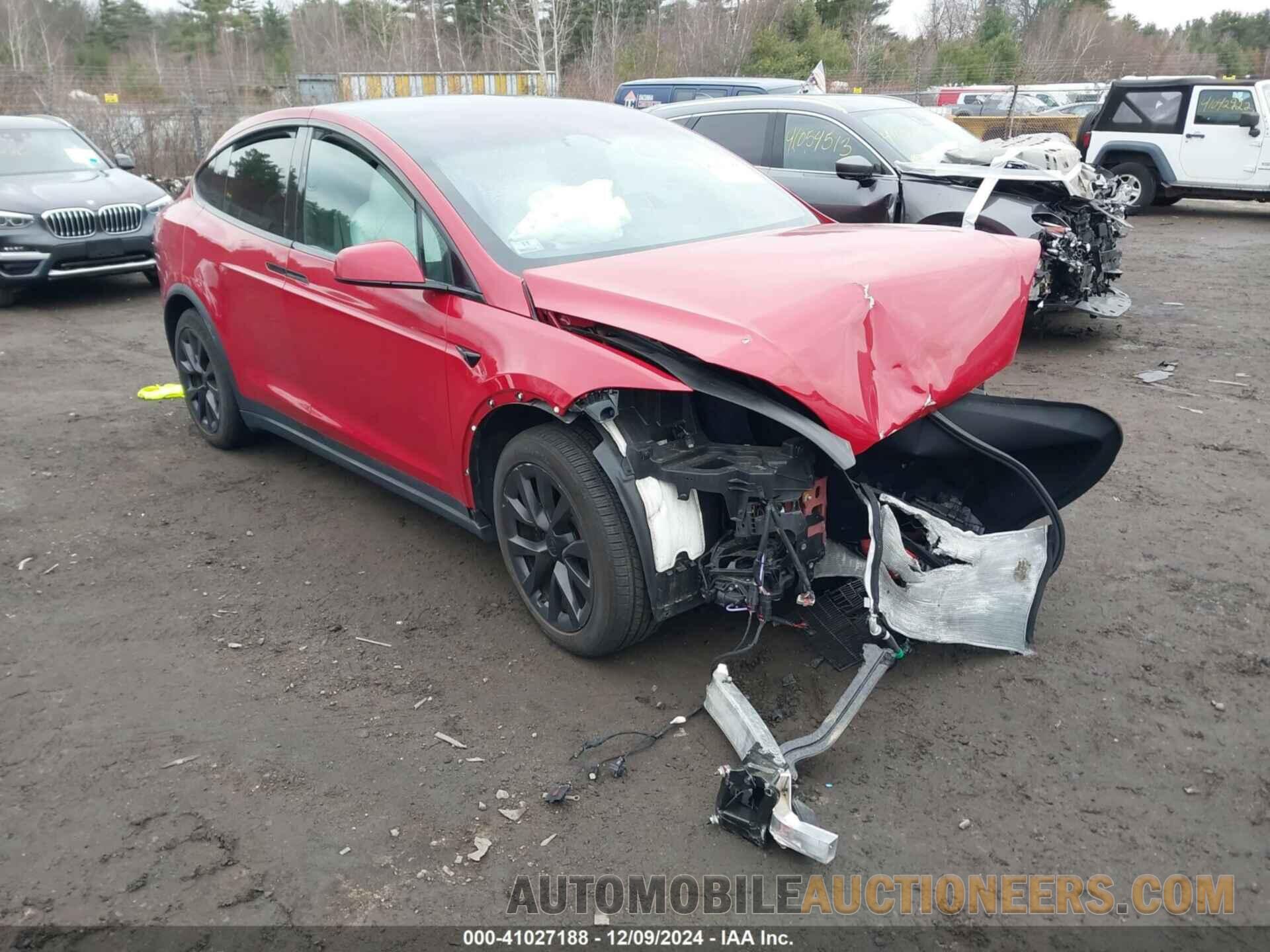 7SAXCBE57NF354843 TESLA MODEL X 2022