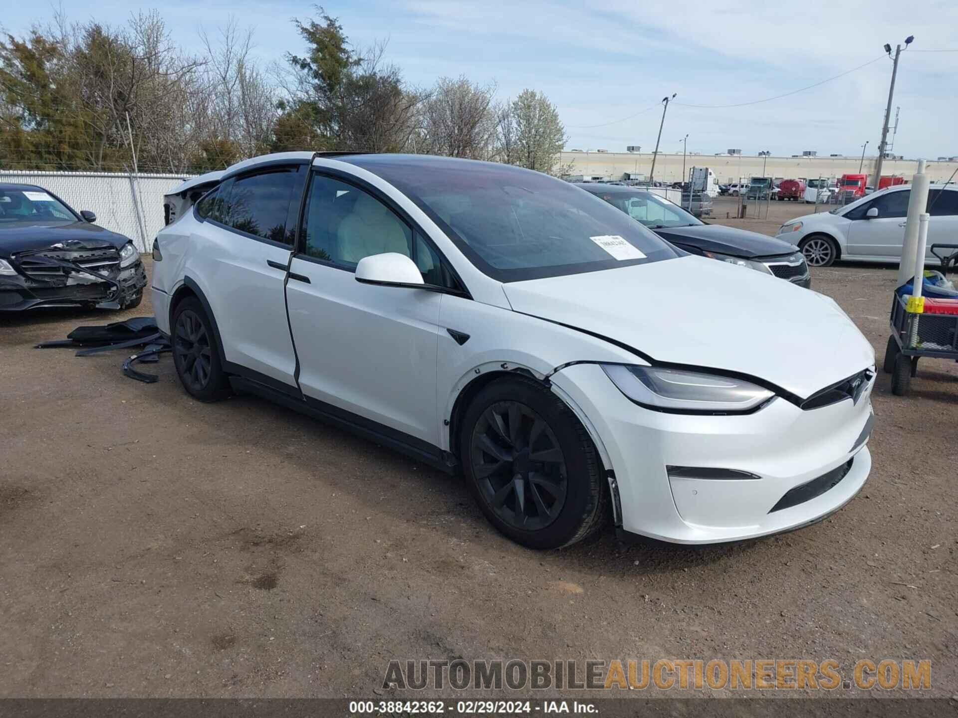 7SAXCBE57NF364353 TESLA MODEL X 2022