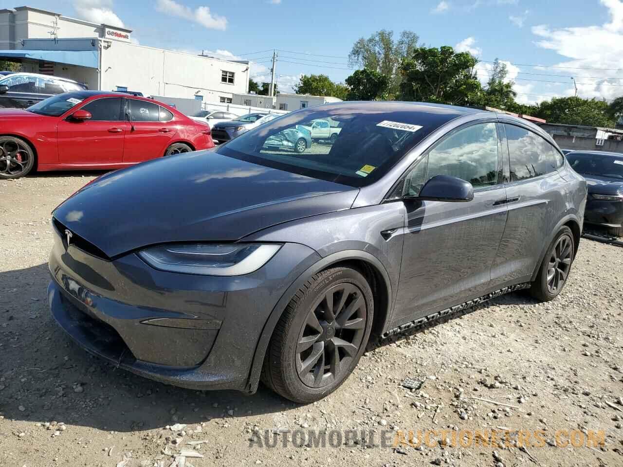 7SAXCBE58NF335072 TESLA MODEL X 2022