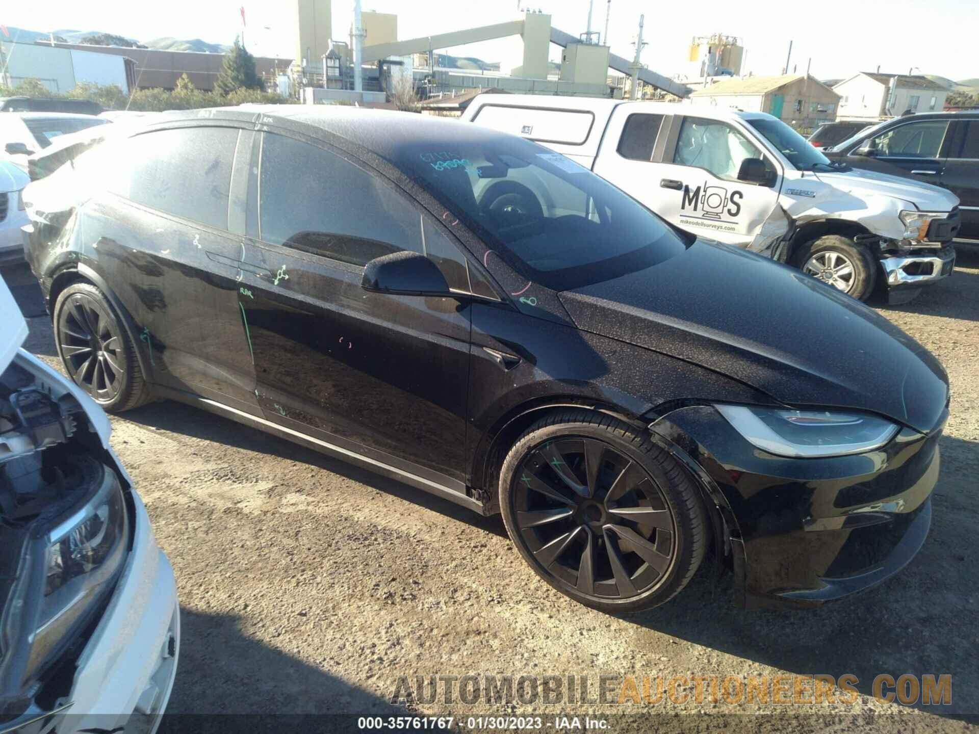 7SAXCBE58NF335329 TESLA MODEL X 2022