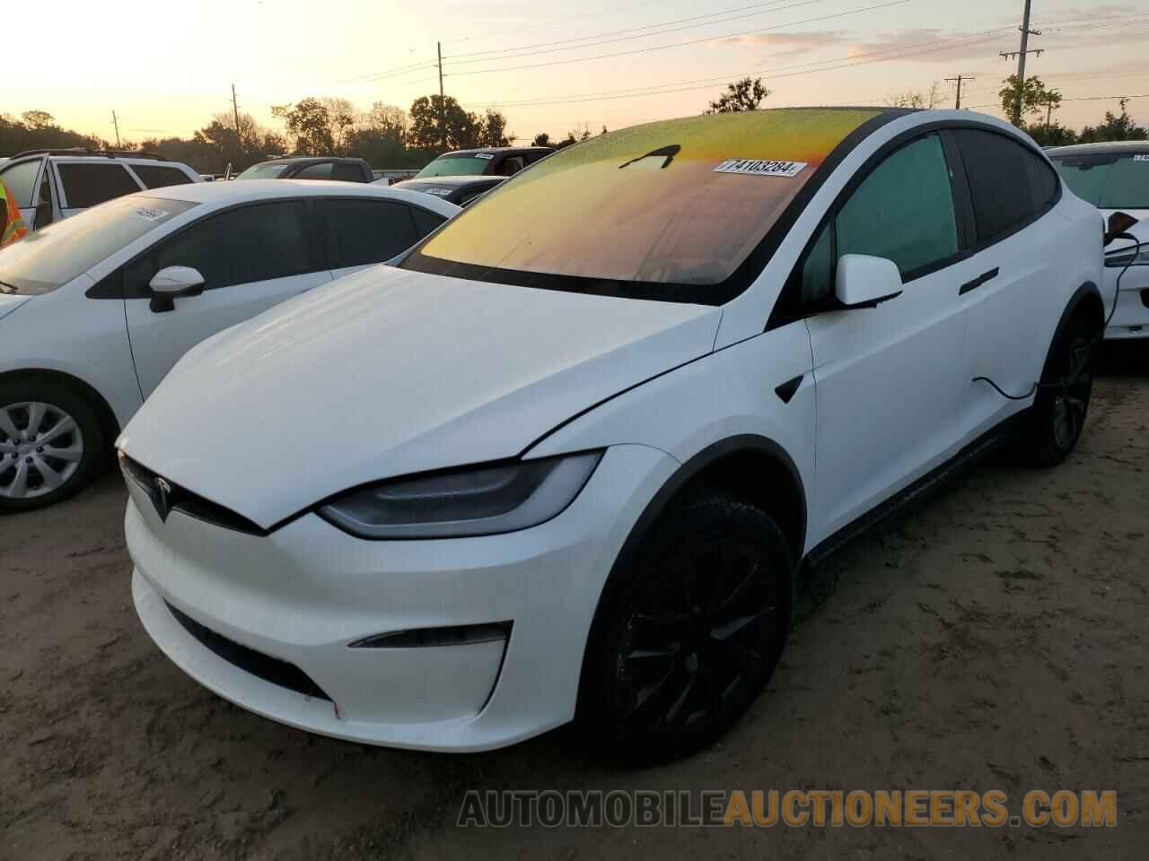 7SAXCBE58NF343625 TESLA MODEL X 2022