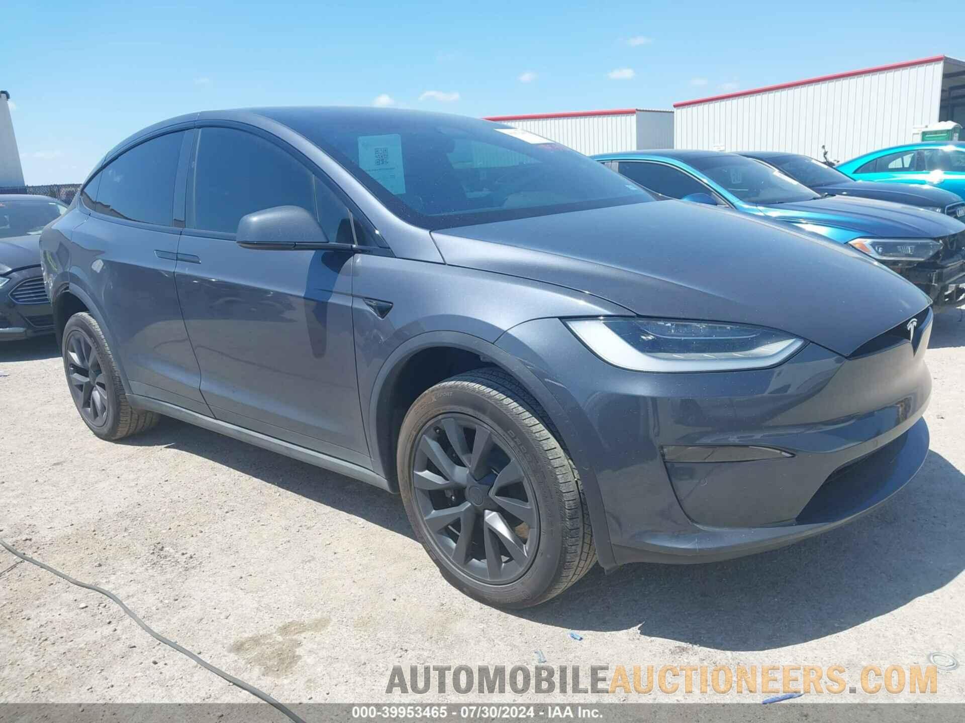 7SAXCBE58NF362918 TESLA MODEL X 2022