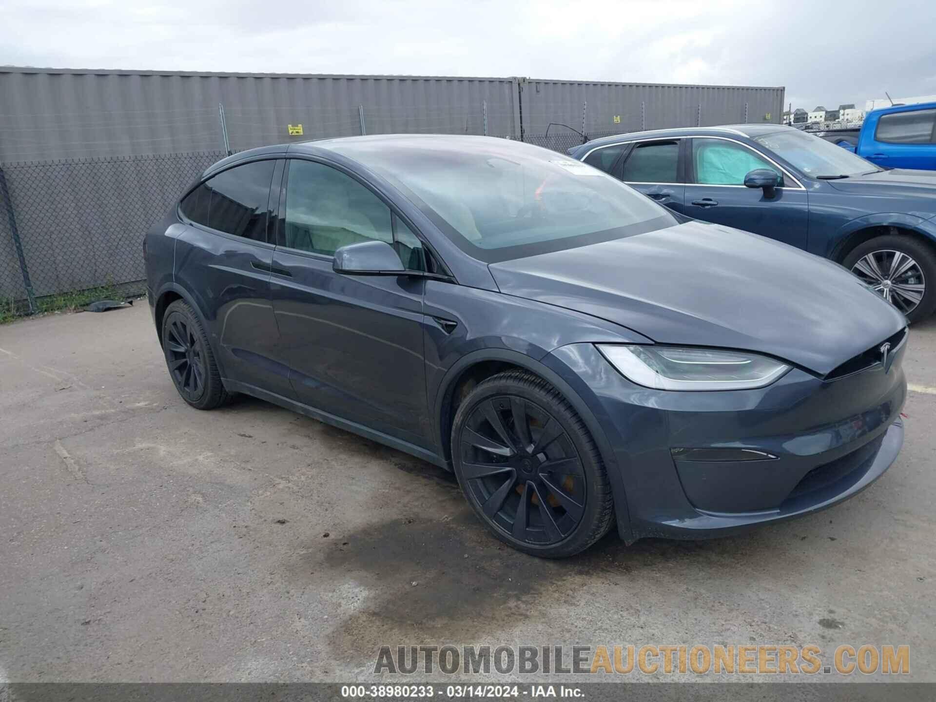 7SAXCBE58PF380967 TESLA MODEL X 2023