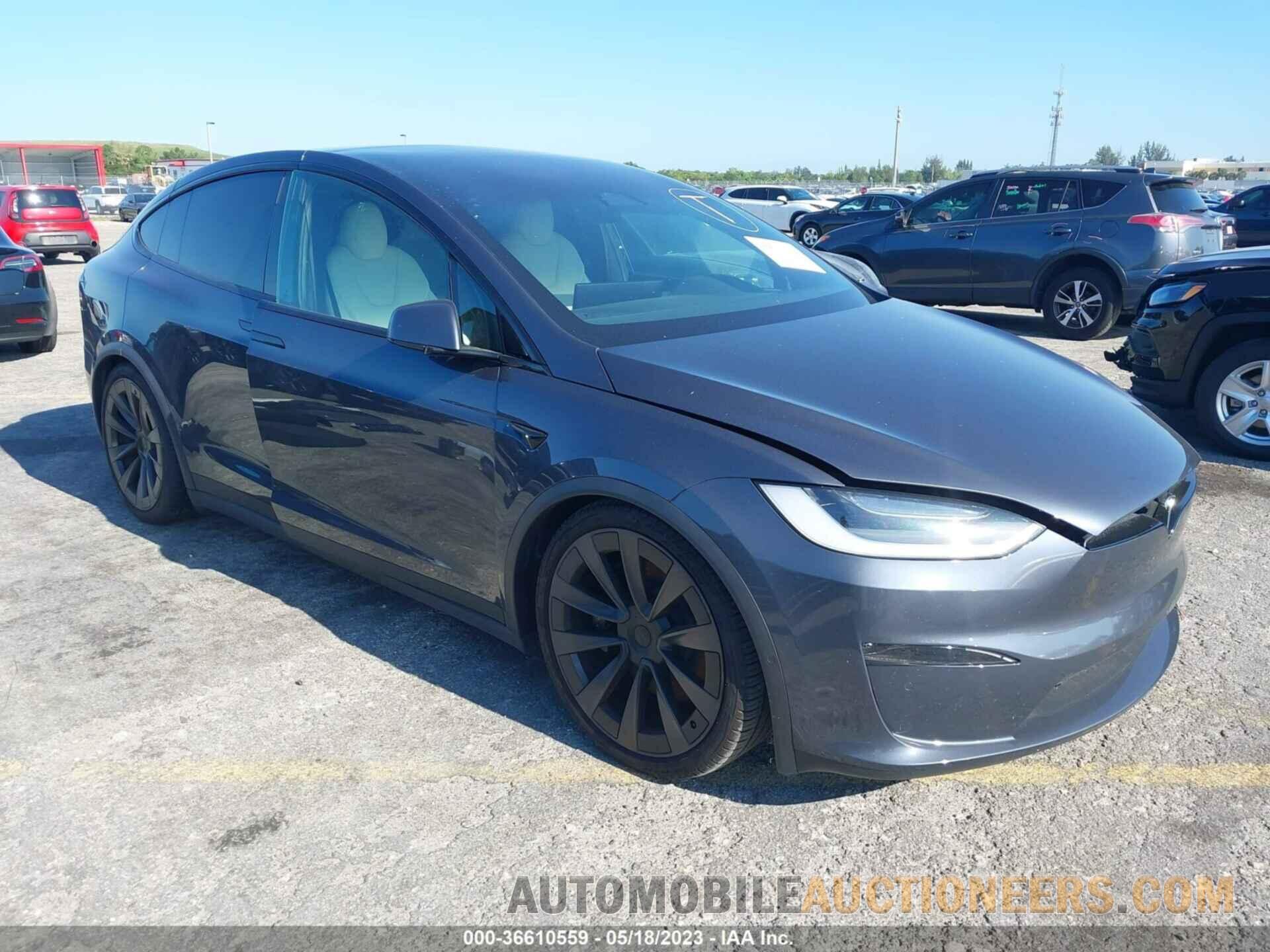 7SAXCBE5XNF354187 TESLA MODEL X 2022