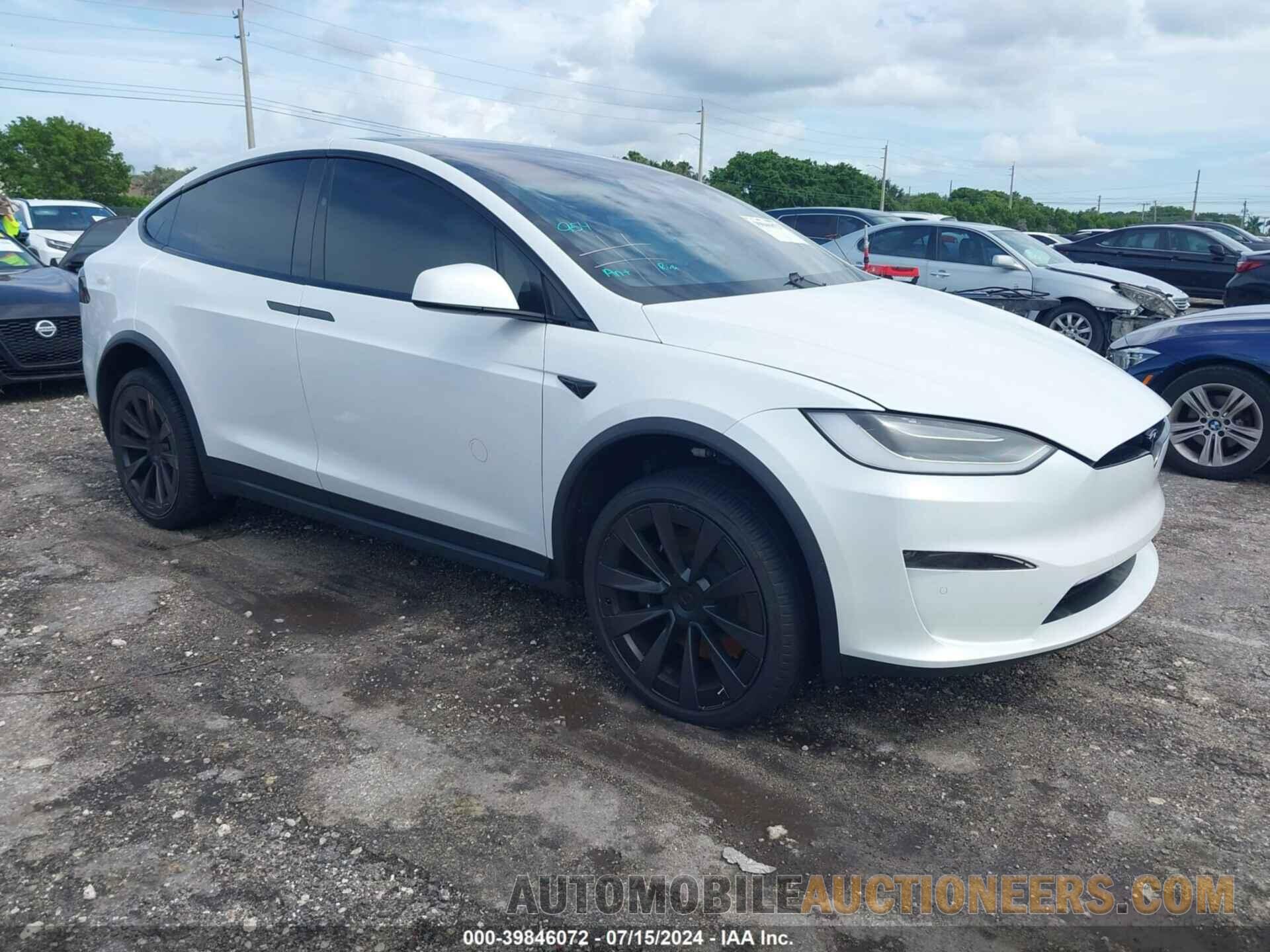 7SAXCBE5XNF359793 TESLA MODEL X 2022