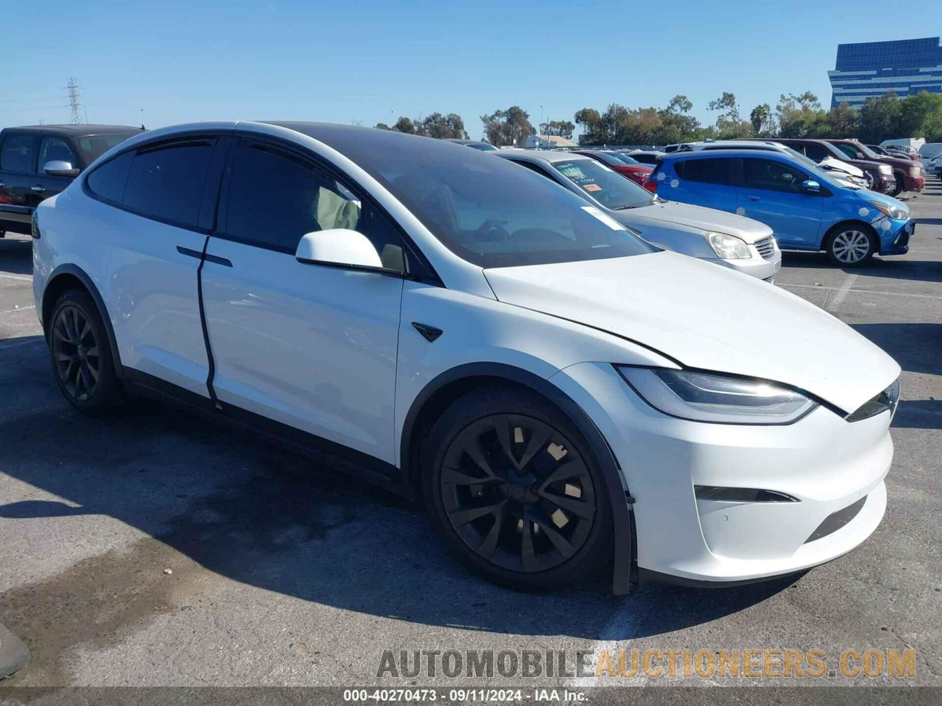 7SAXCBE5XNF362628 TESLA MODEL X 2022