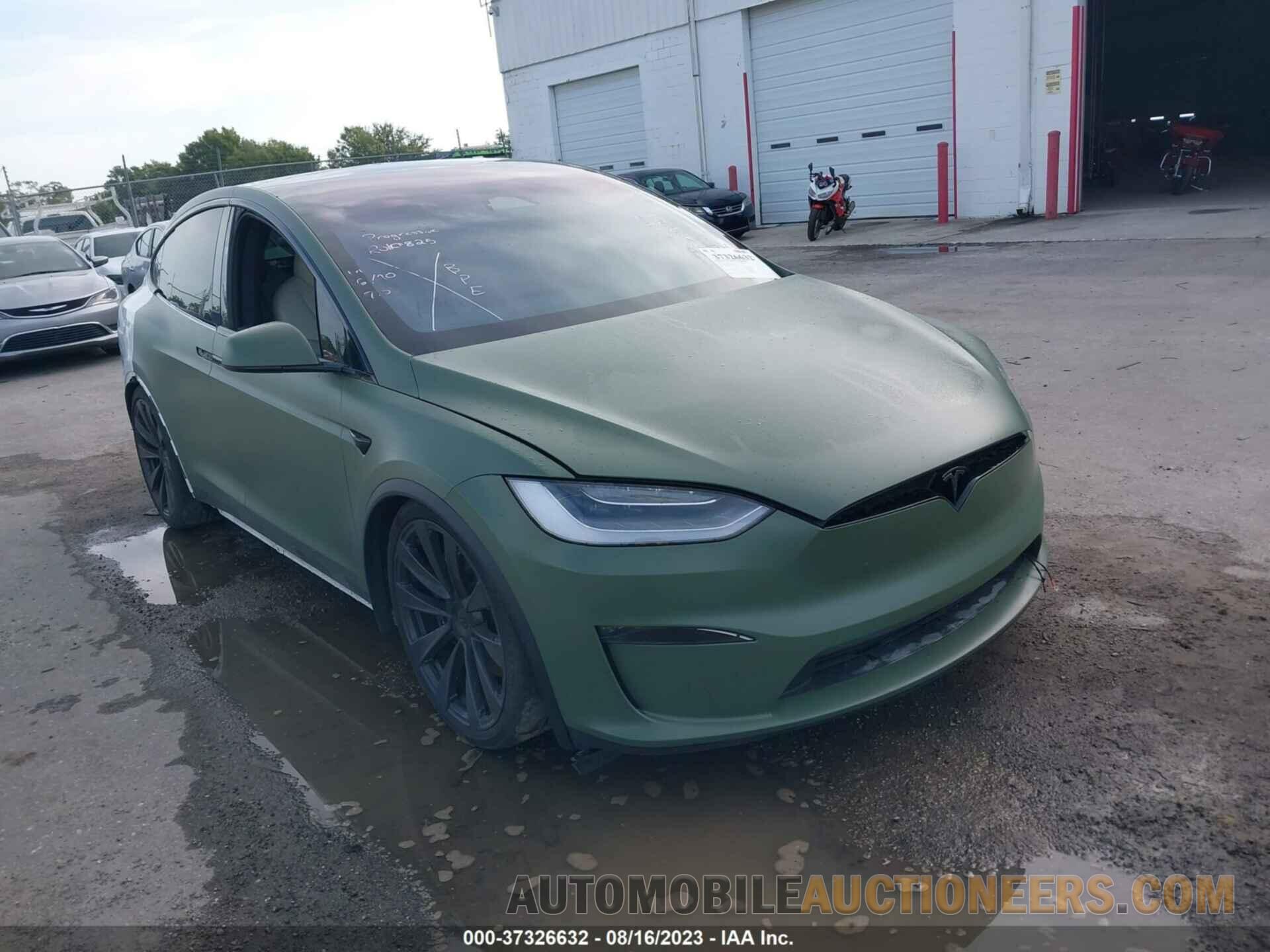 7SAXCBE60NF355552 TESLA MODEL X 2022