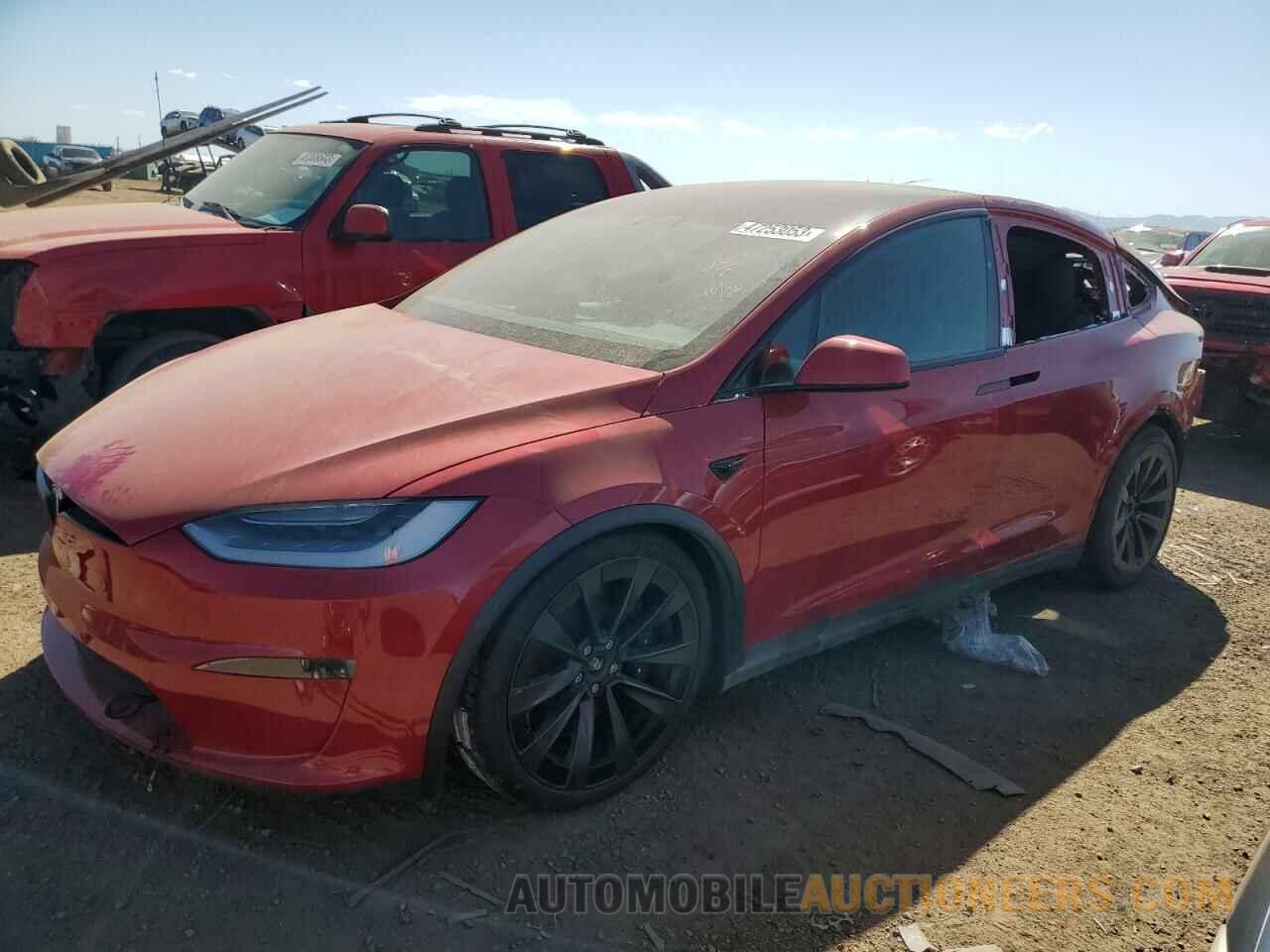 7SAXCBE61NF332023 TESLA MODEL X 2022