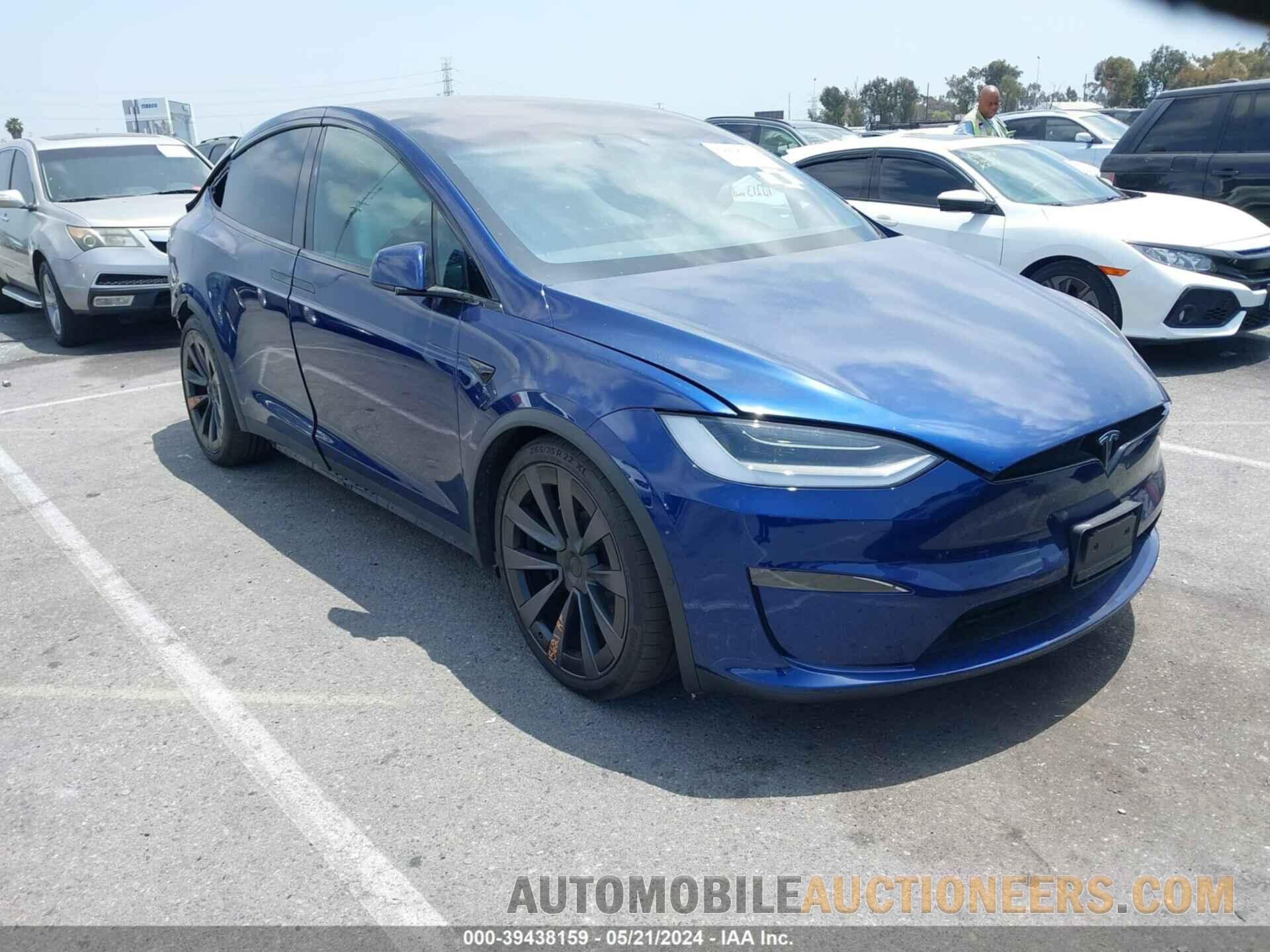 7SAXCBE61NF336542 TESLA MODEL X 2022