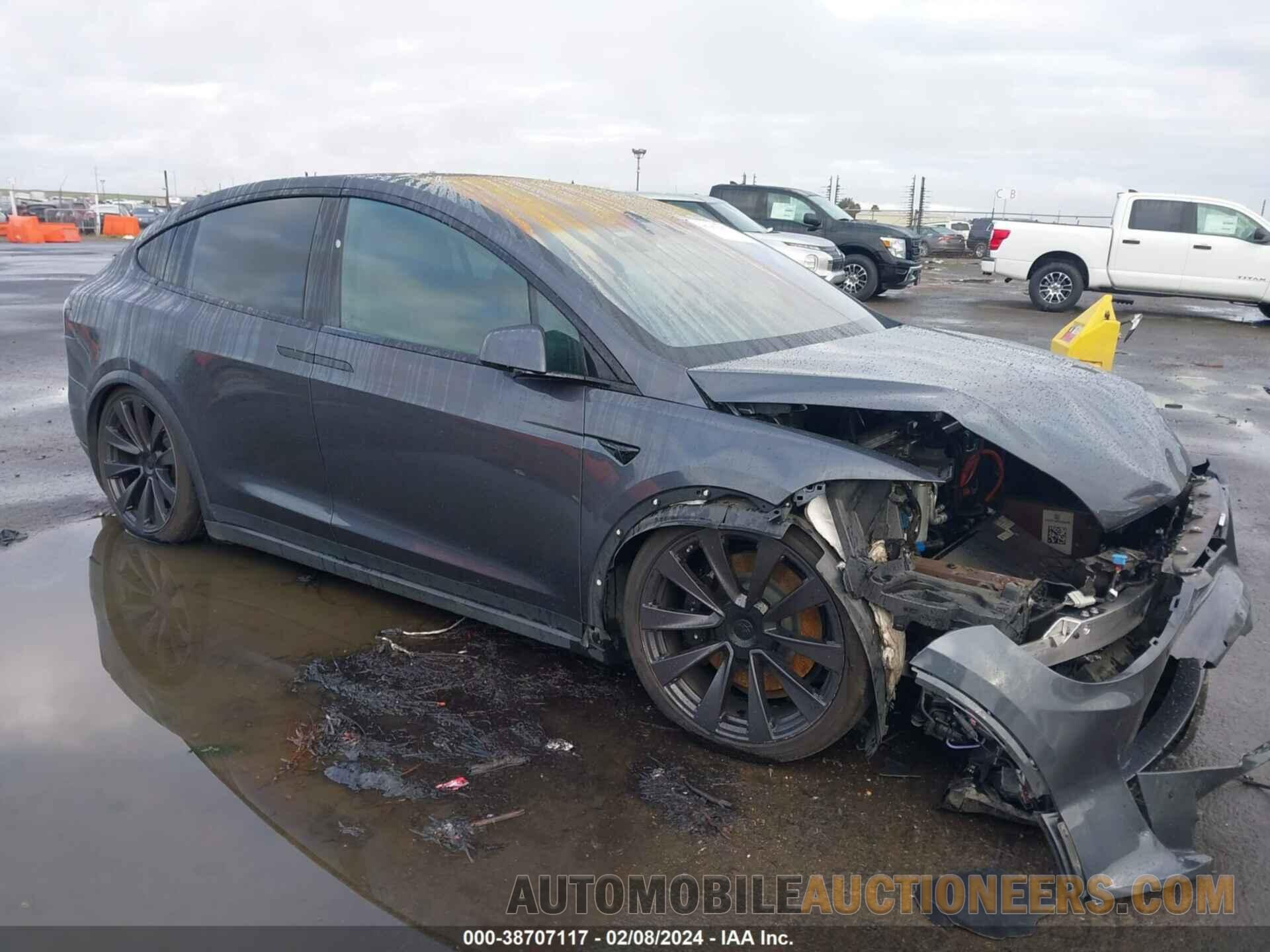 7SAXCBE61NF340932 TESLA MODEL X 2022