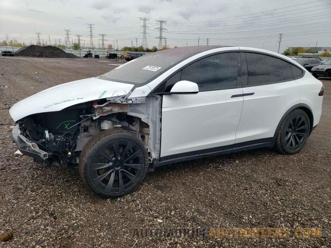 7SAXCBE61NF341062 TESLA MODEL X 2022