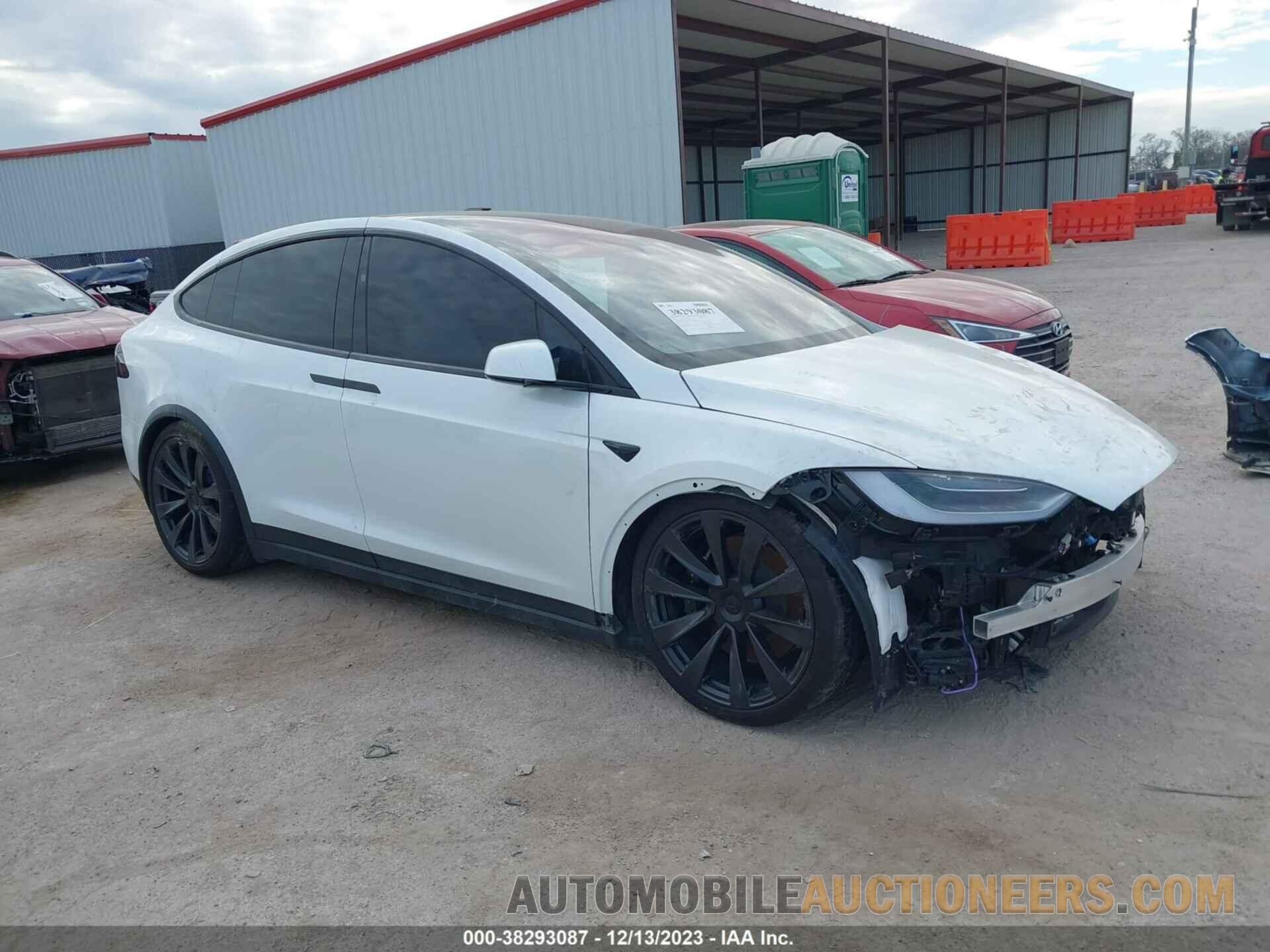 7SAXCBE61NF350862 TESLA MODEL X 2022