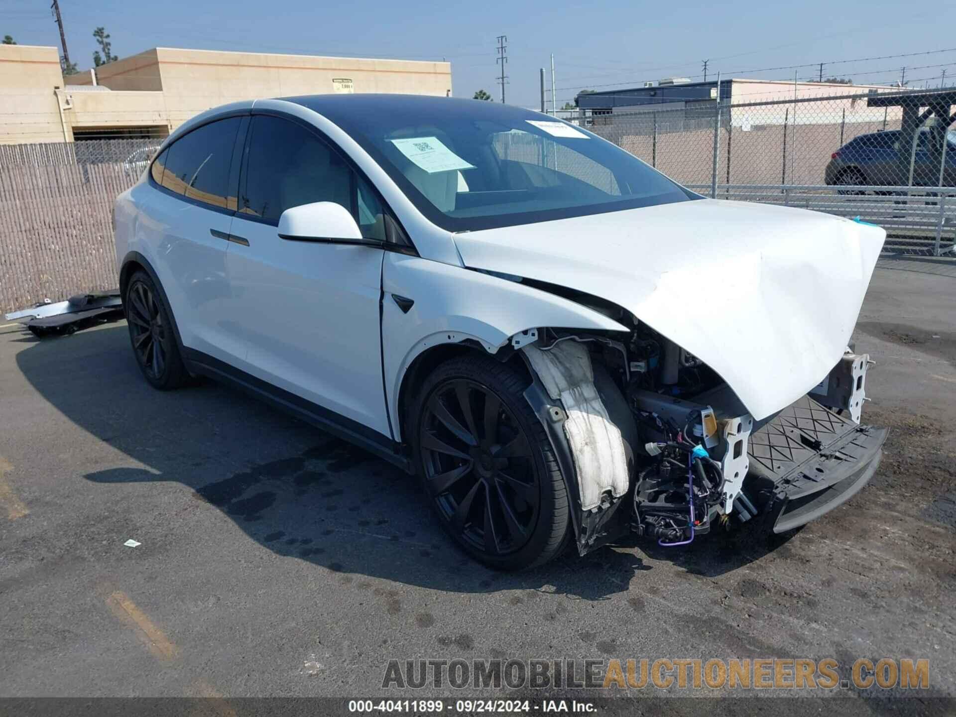 7SAXCBE61NF350957 TESLA MODEL X 2022