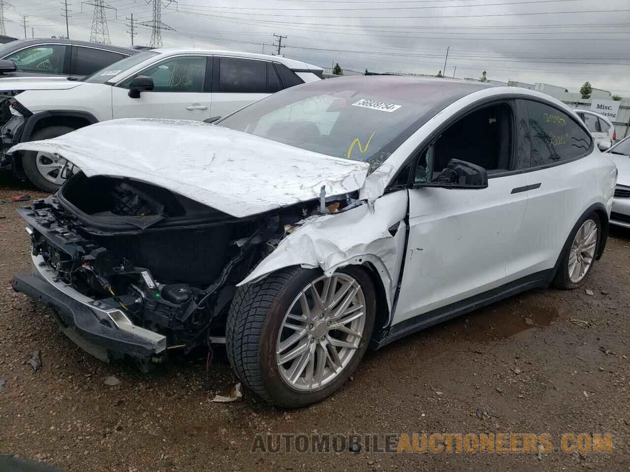 7SAXCBE61NF353261 TESLA MODEL X 2022