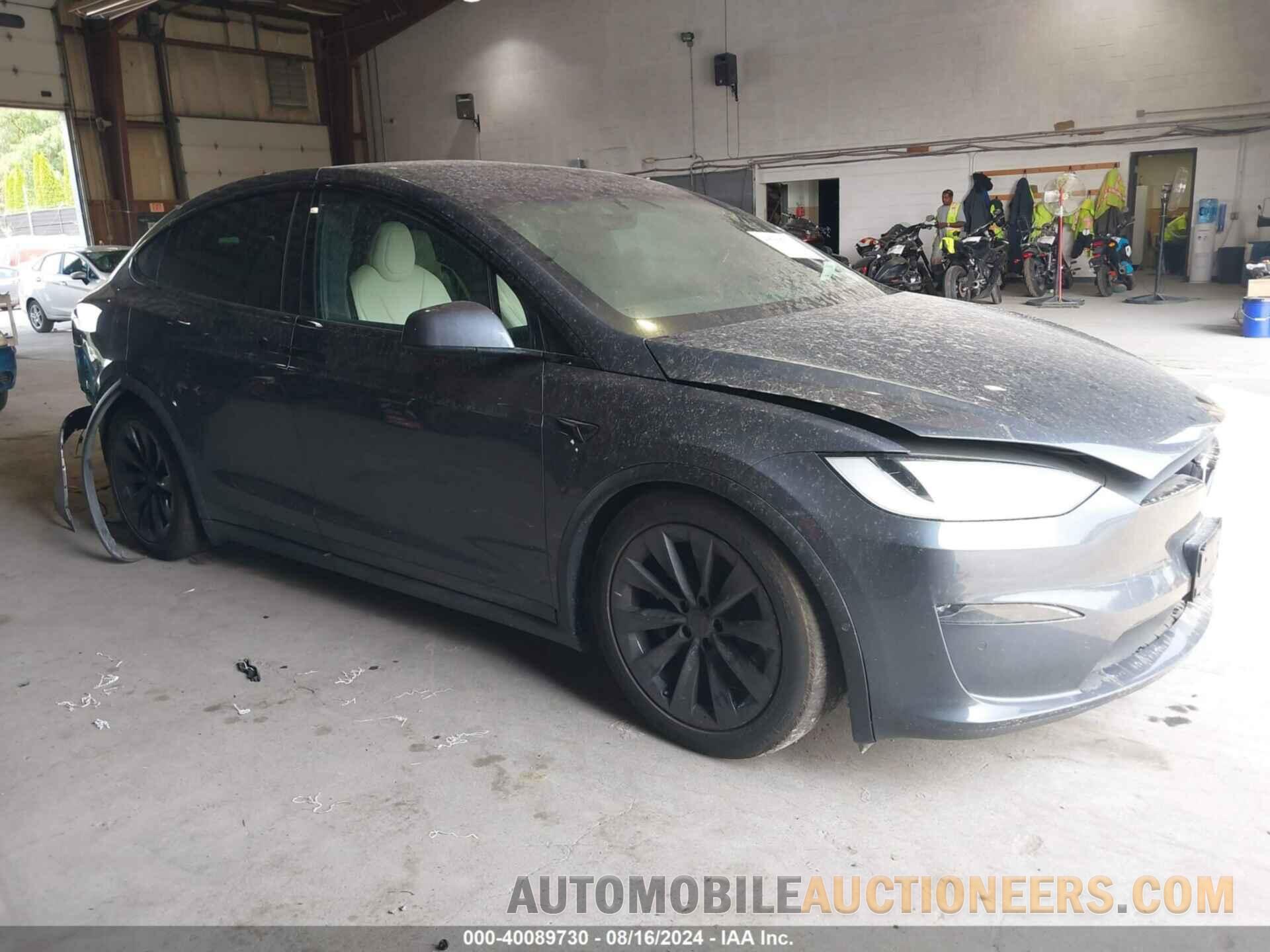 7SAXCBE62NF346335 TESLA MODEL X 2022