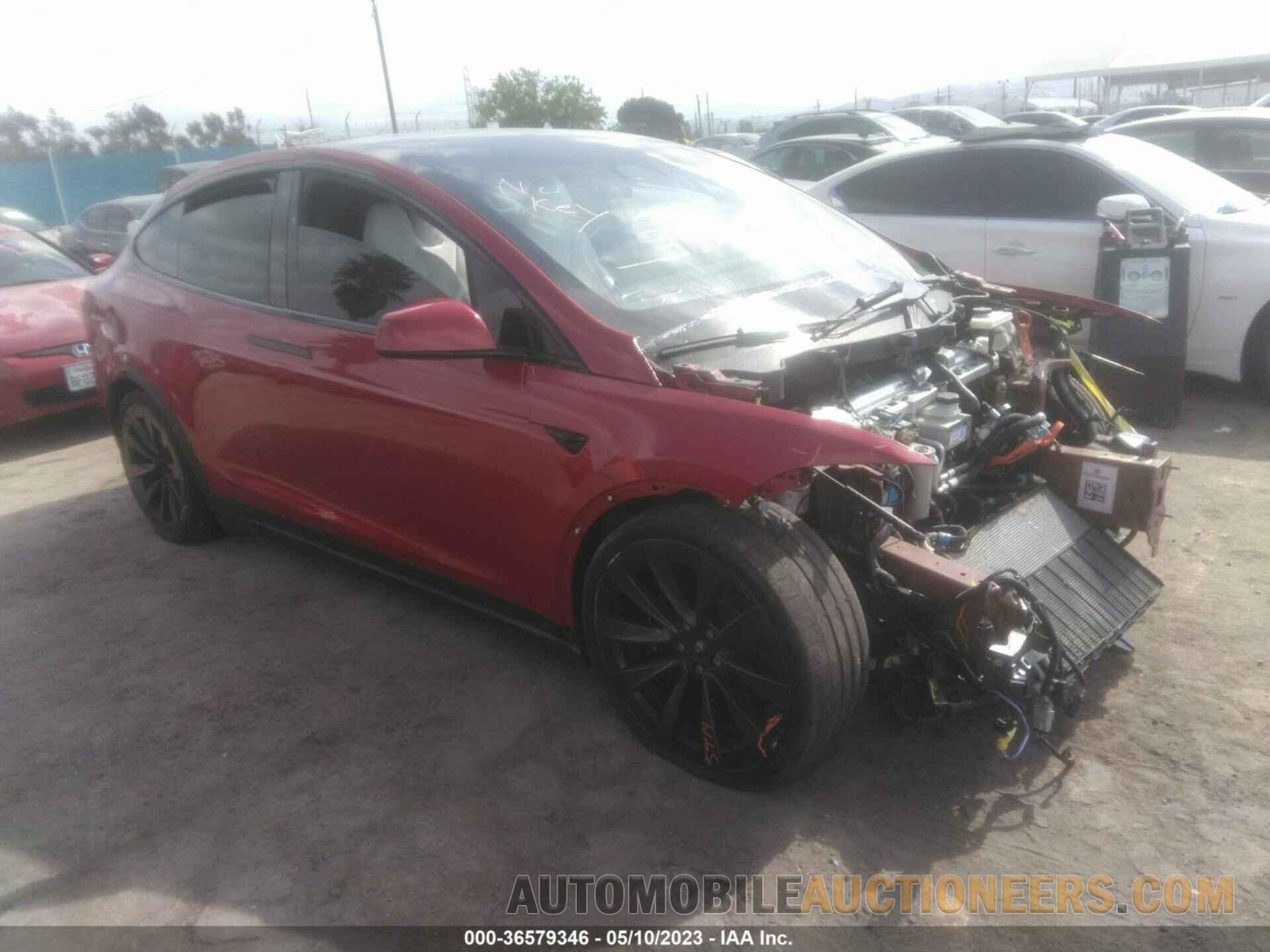 7SAXCBE62NF351602 TESLA MODEL X 2022