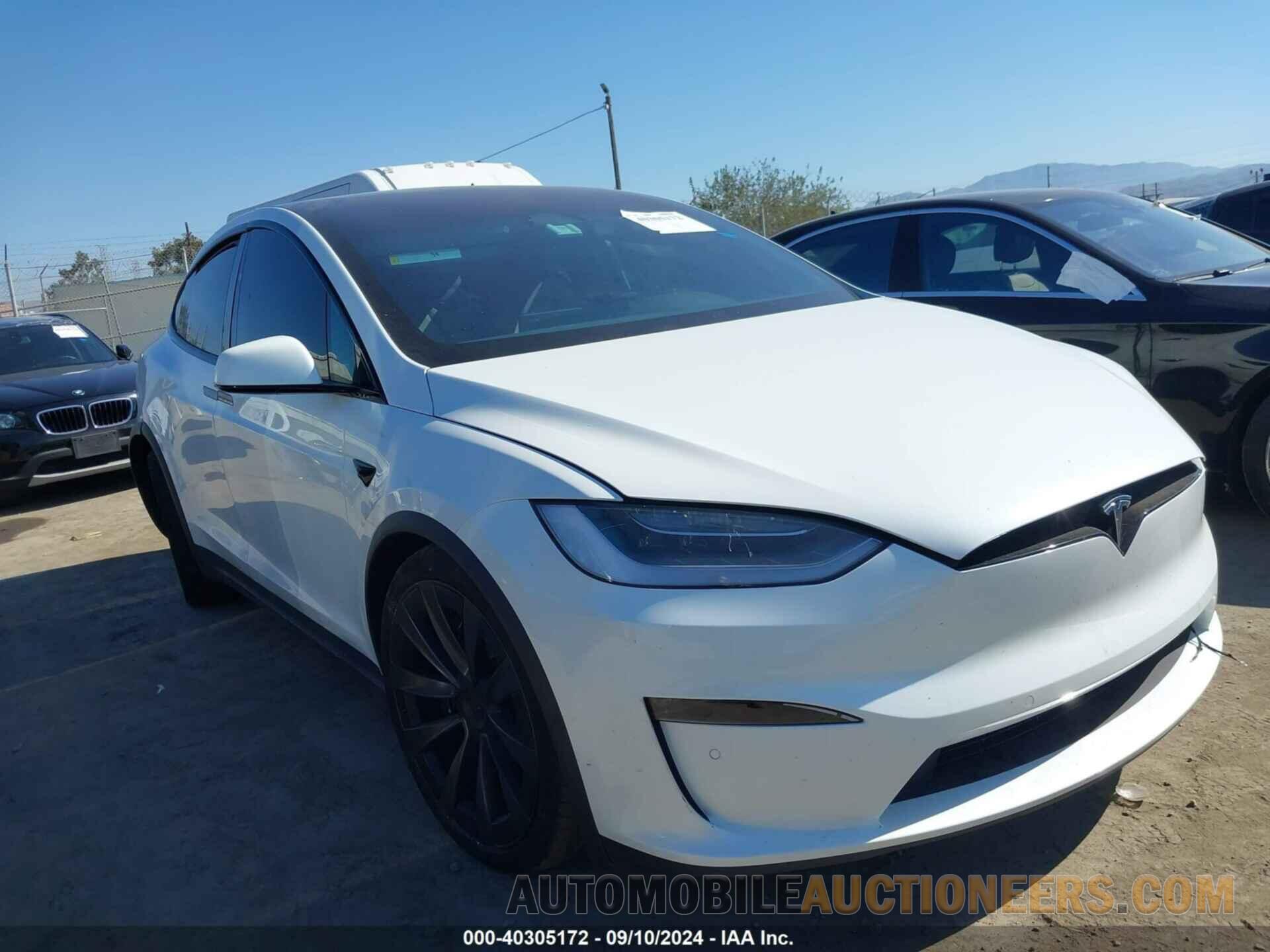 7SAXCBE62NF360283 TESLA MODEL X 2022