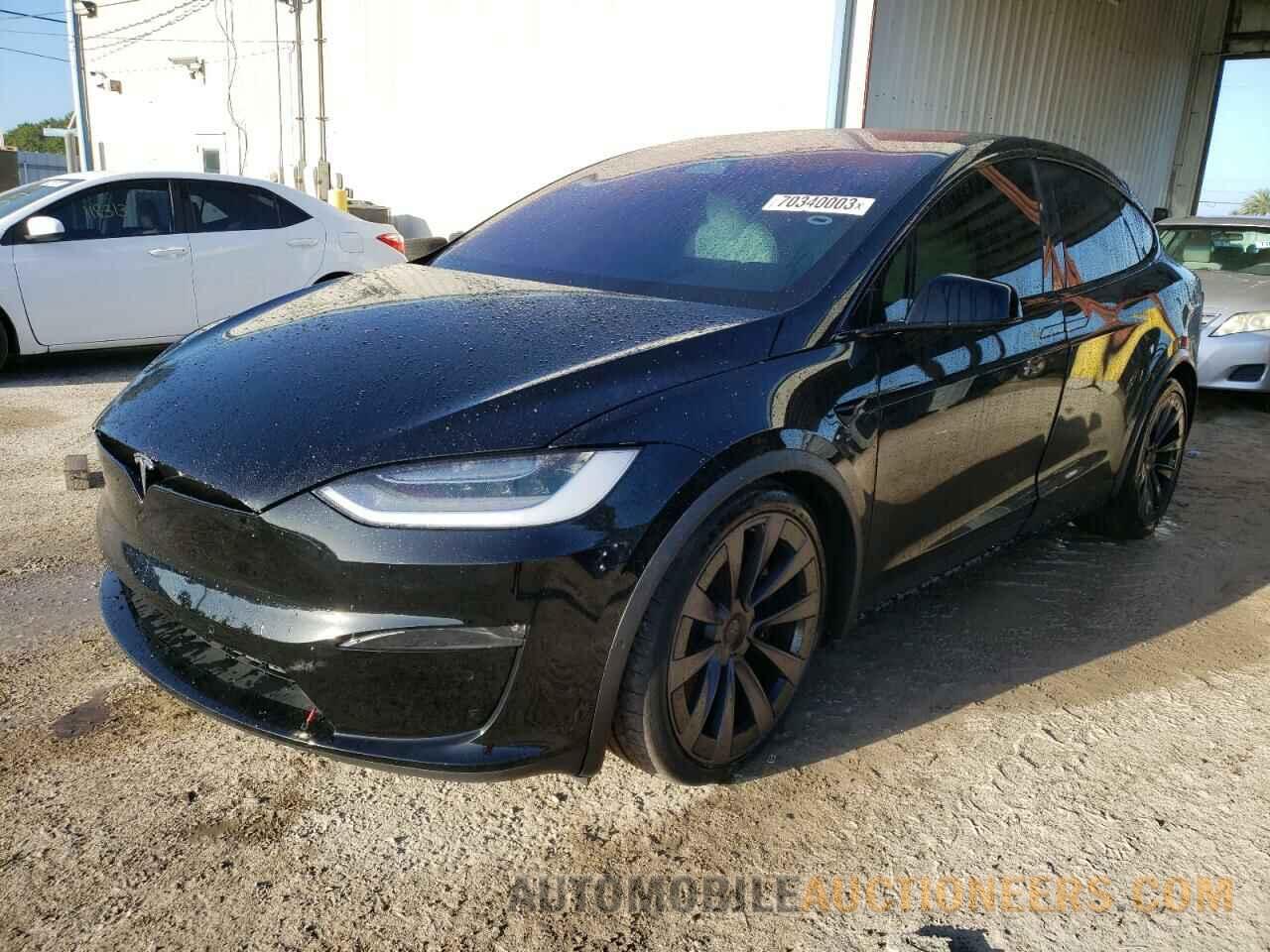 7SAXCBE63NF333612 TESLA MODEL X 2022