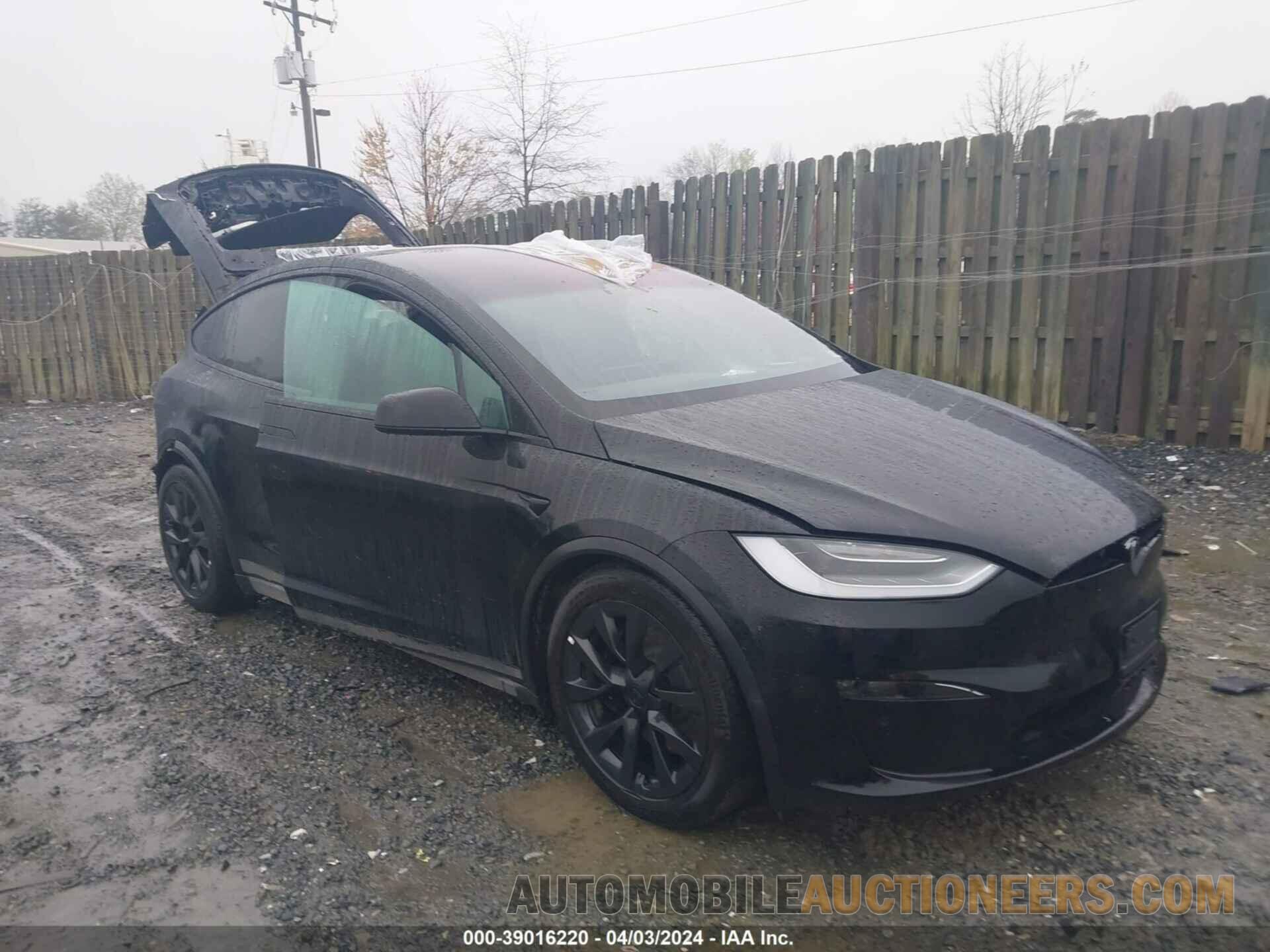 7SAXCBE63NF362382 TESLA MODEL X 2022