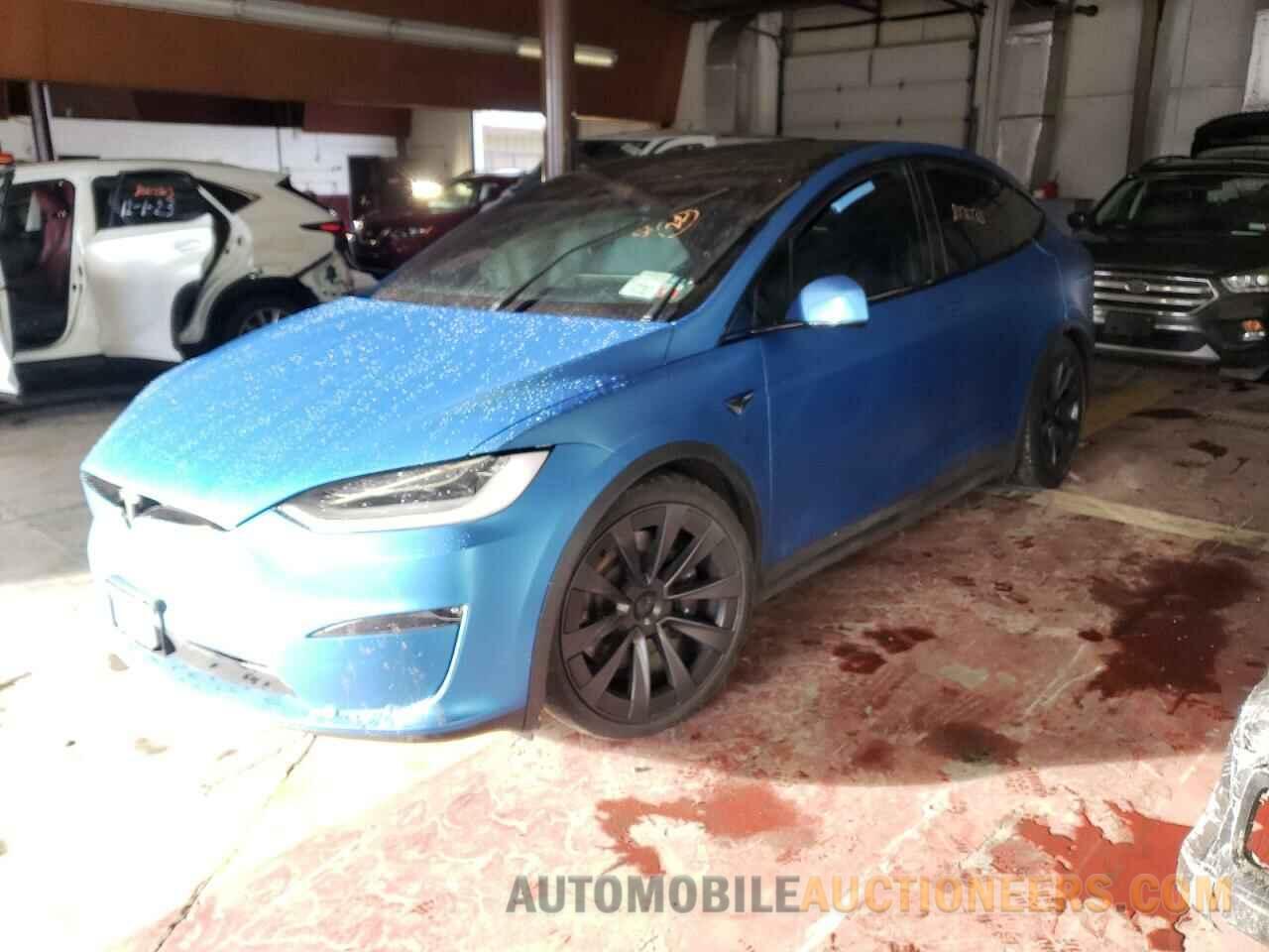 7SAXCBE64NF330167 TESLA MODEL X 2022