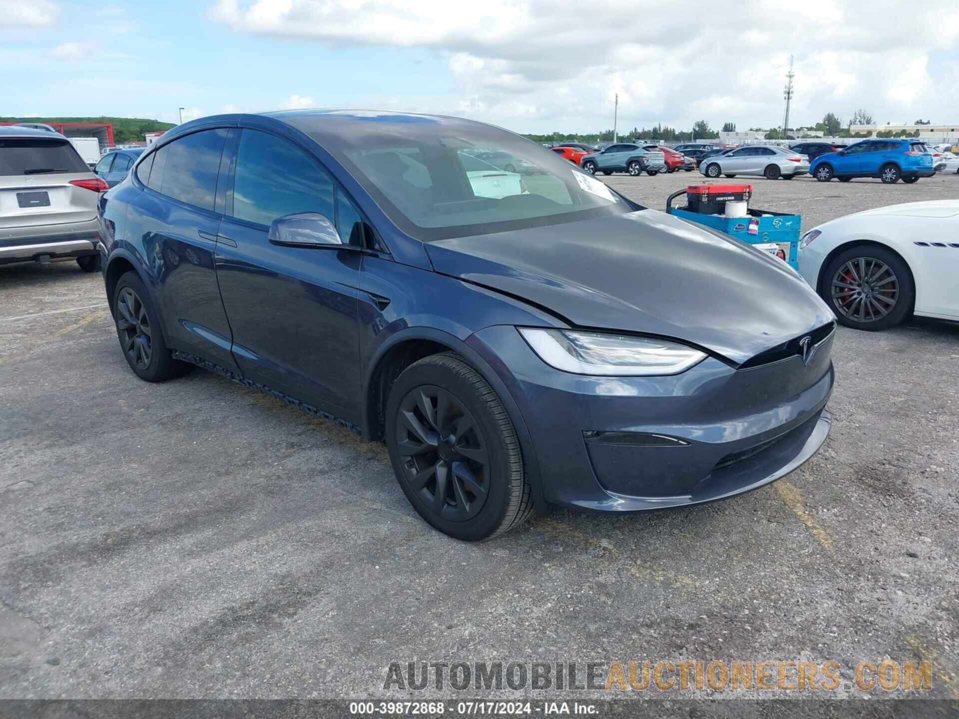 7SAXCBE64NF343016 TESLA MODEL X 2022