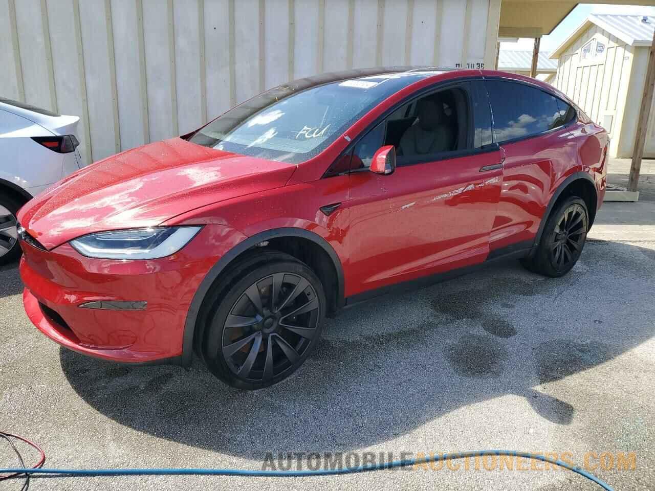 7SAXCBE64NF358499 TESLA MODEL X 2022